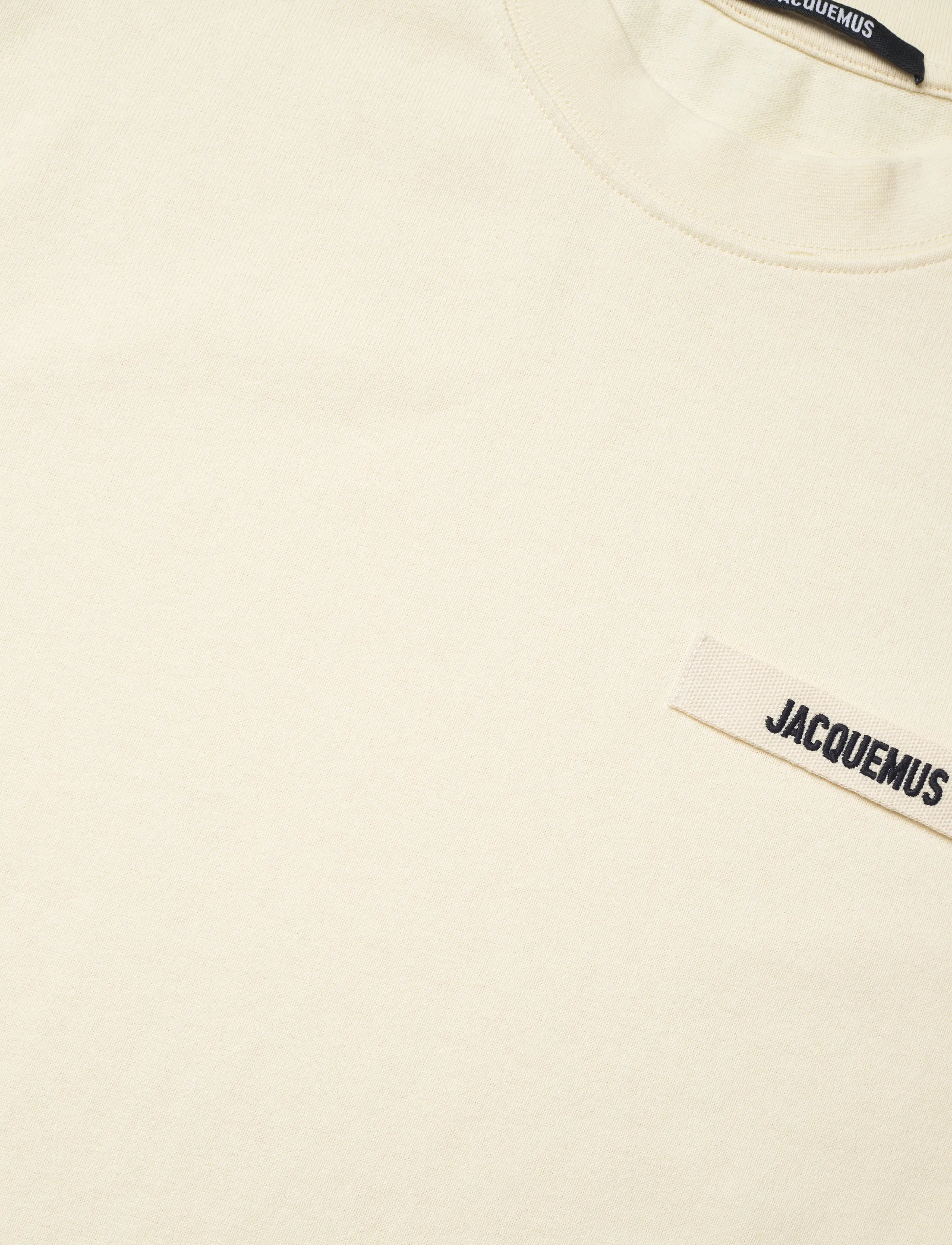 Jacquemus - The Gros Grain t-shirt - kortærmede t-shirts - beige - 2