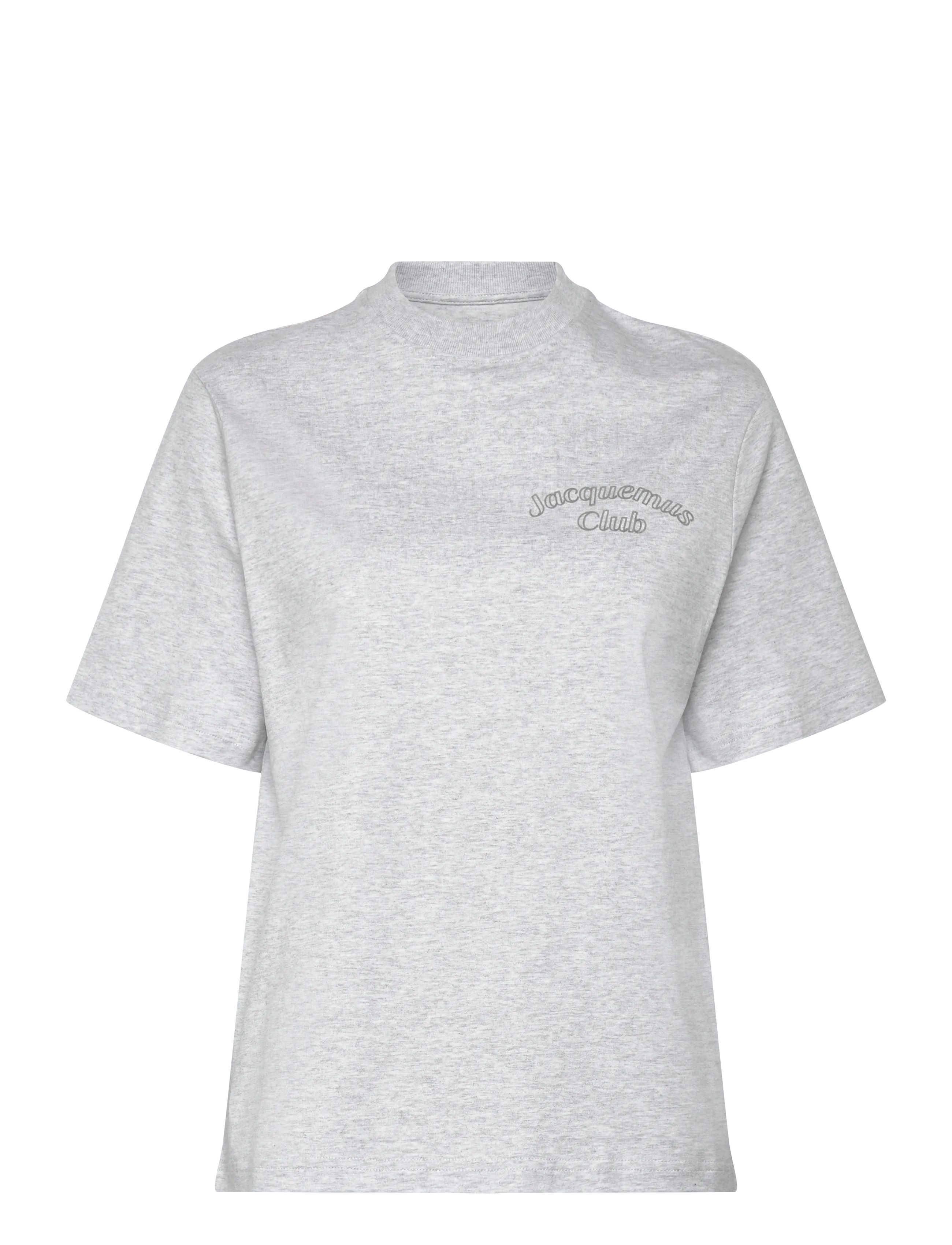 Jacquemus The Club T-Shirt, L, Grey, T-Shirts & Toppe > Kortærmede, Dame