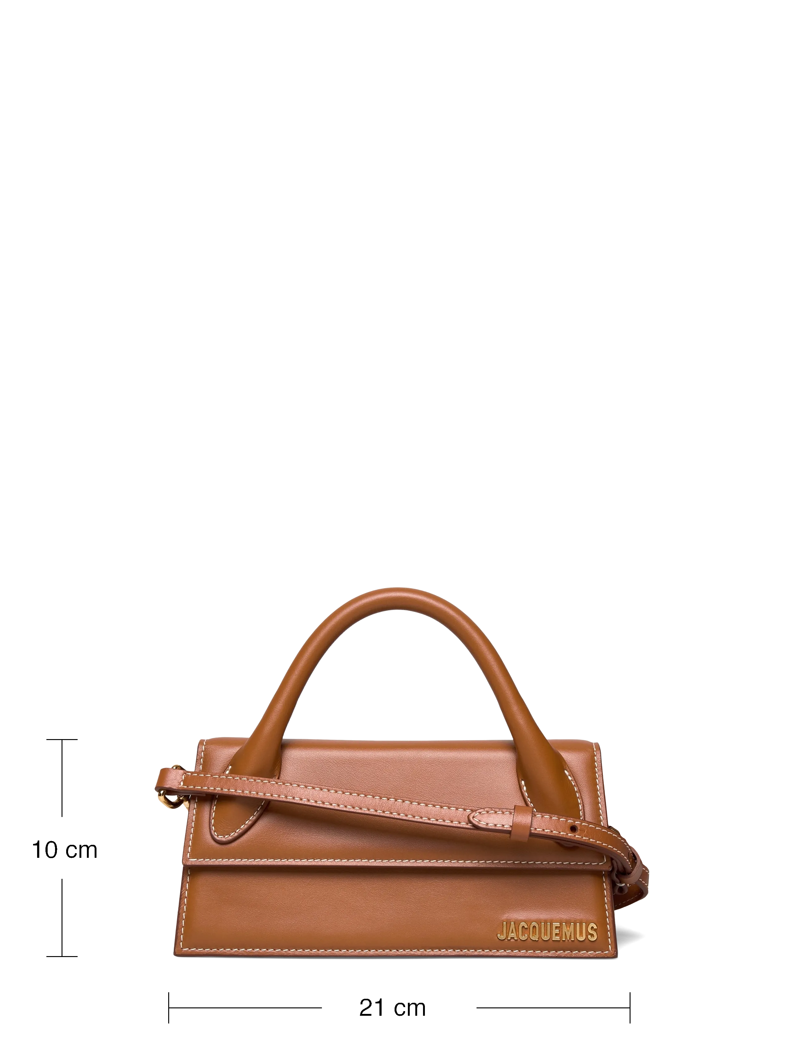 Jacquemus - Le Chiquito Long - top handle tasker - light brown - 3