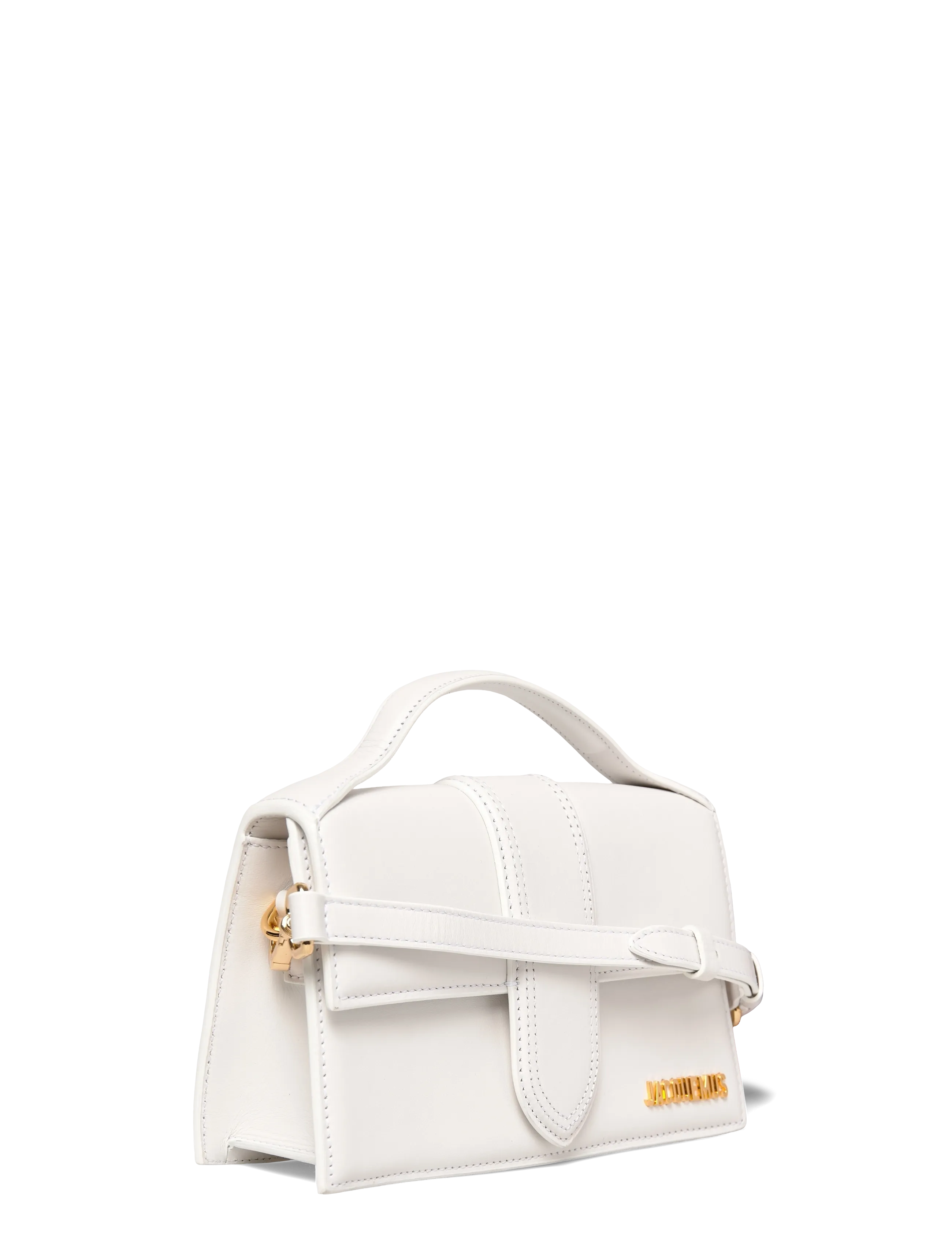 Jacquemus - Le Grand Bambino - top handle tasker - white - 2