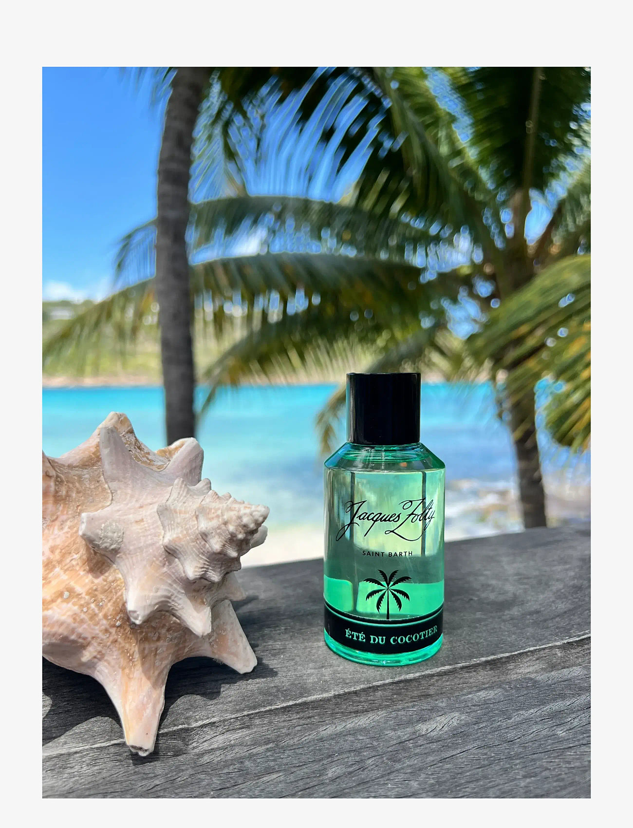 Jacques Zolty - JZ EDP 100 ml Été du Cocotier - till honom  - clear - 2