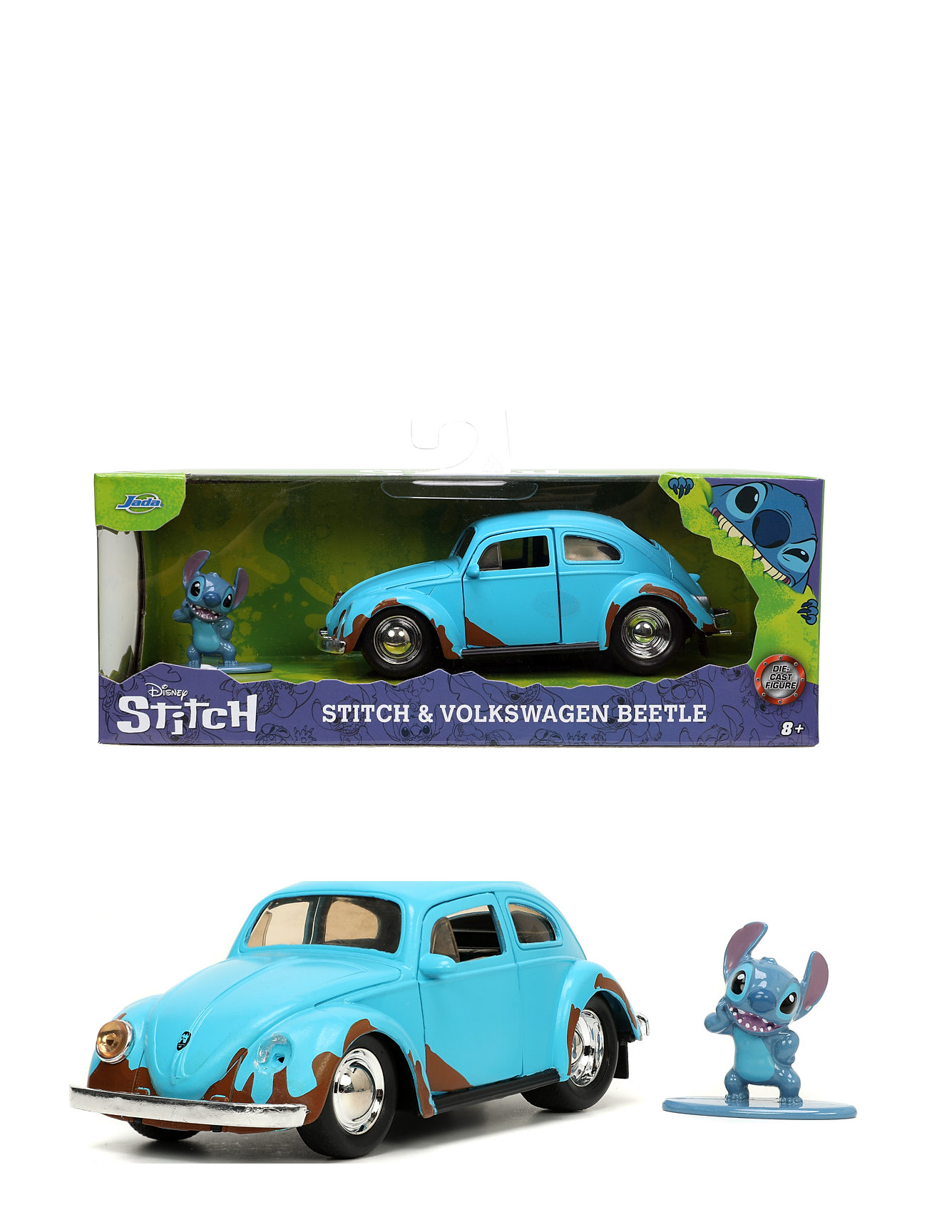 Lilo & Stitch 1959 Vw Bubbla Med Stitch Figur 1:32