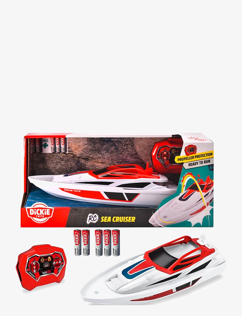 Jada Toys - Dickie Toys Radiostyrd Båt Sea Cruiser, 34 cm - boote - multi coloured - 1