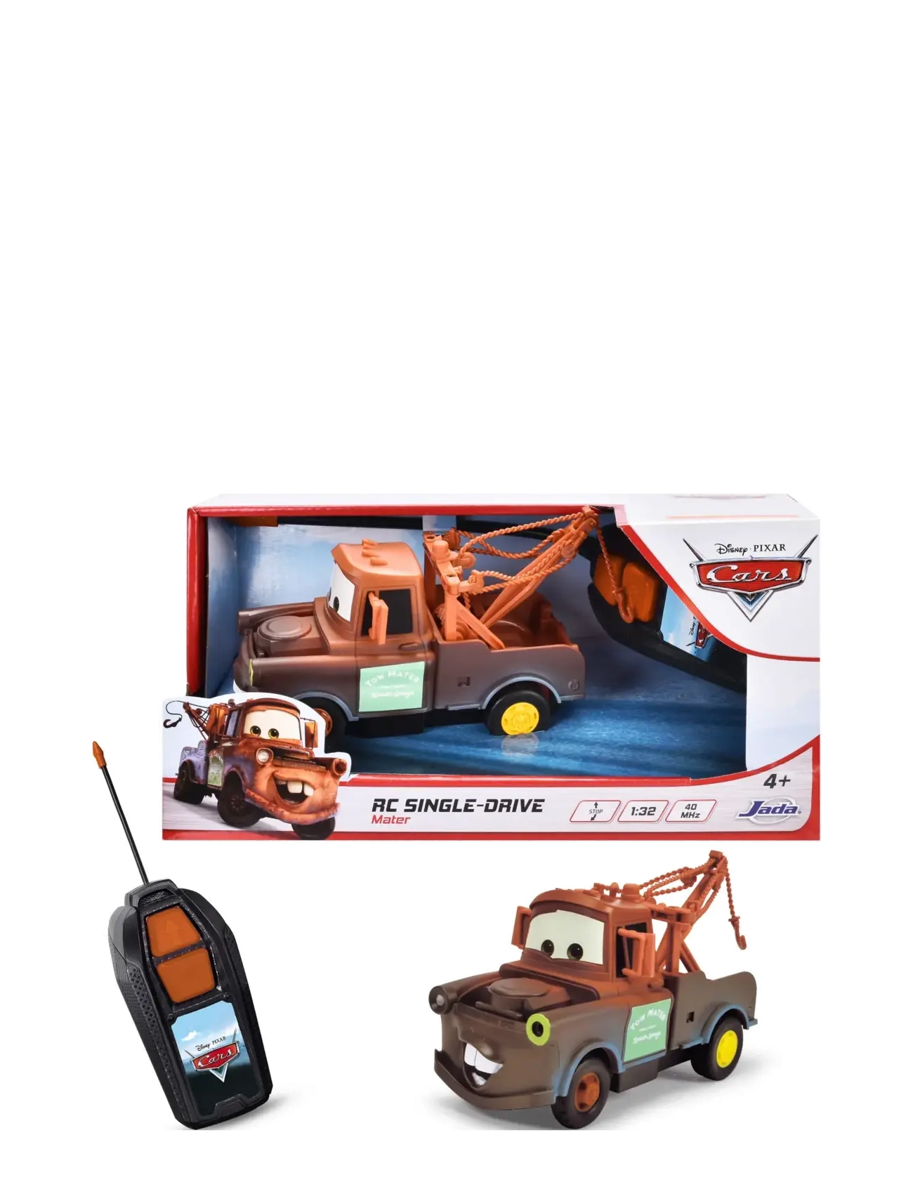 Jada Toys Disney Cars Radio Controlled Mater 1:32 - Börn - MULTICOLOR / multi