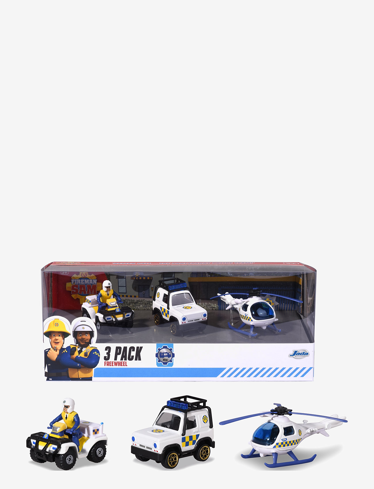 Jada Toys - Sam 3-Pack - alhaisimmat hinnat - white/blue - 0