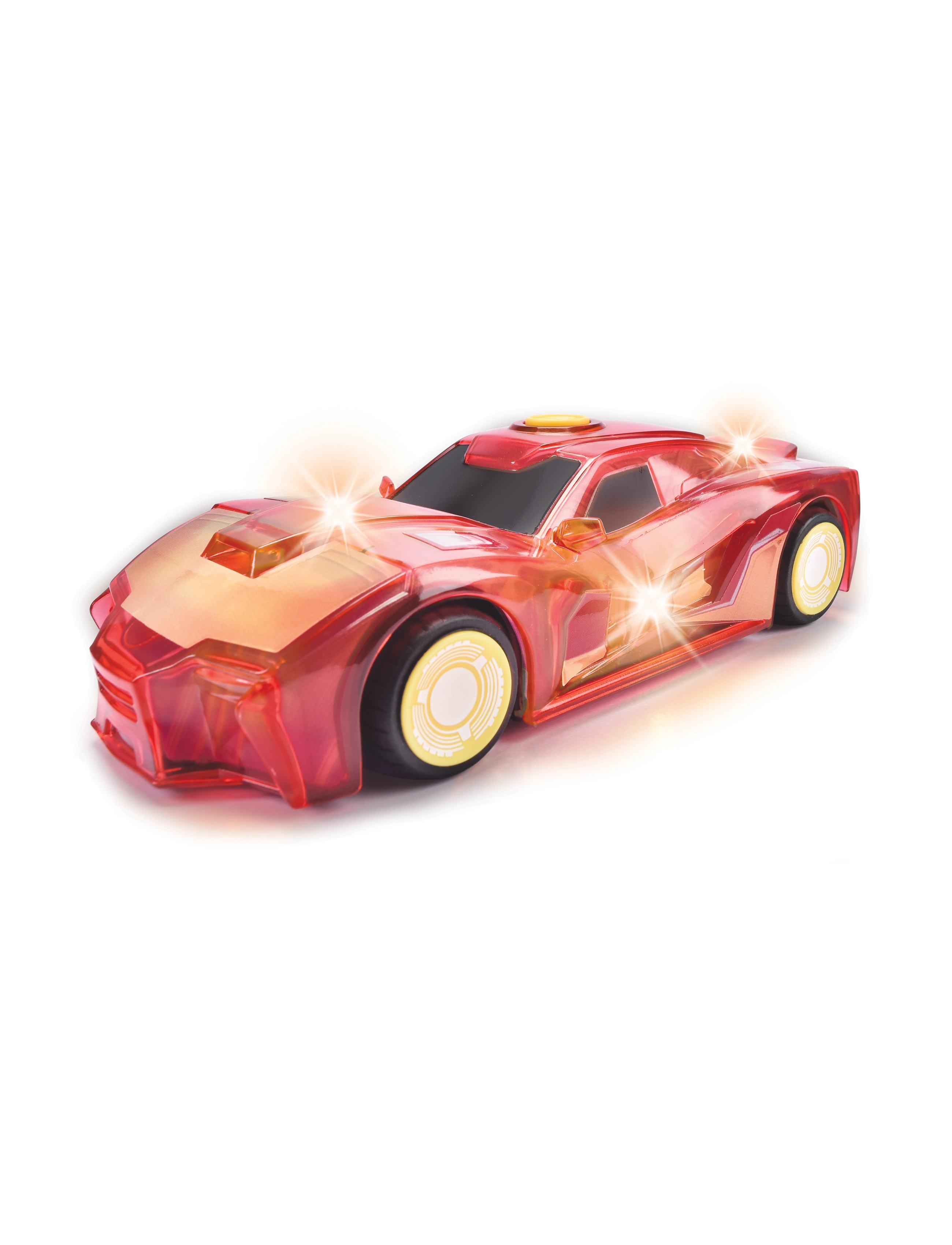 Jada Toys Marvel Light Hero Iron Man 1:32, Børn, Toy Cars, Multi/mønstret, Str: ONE SIZE