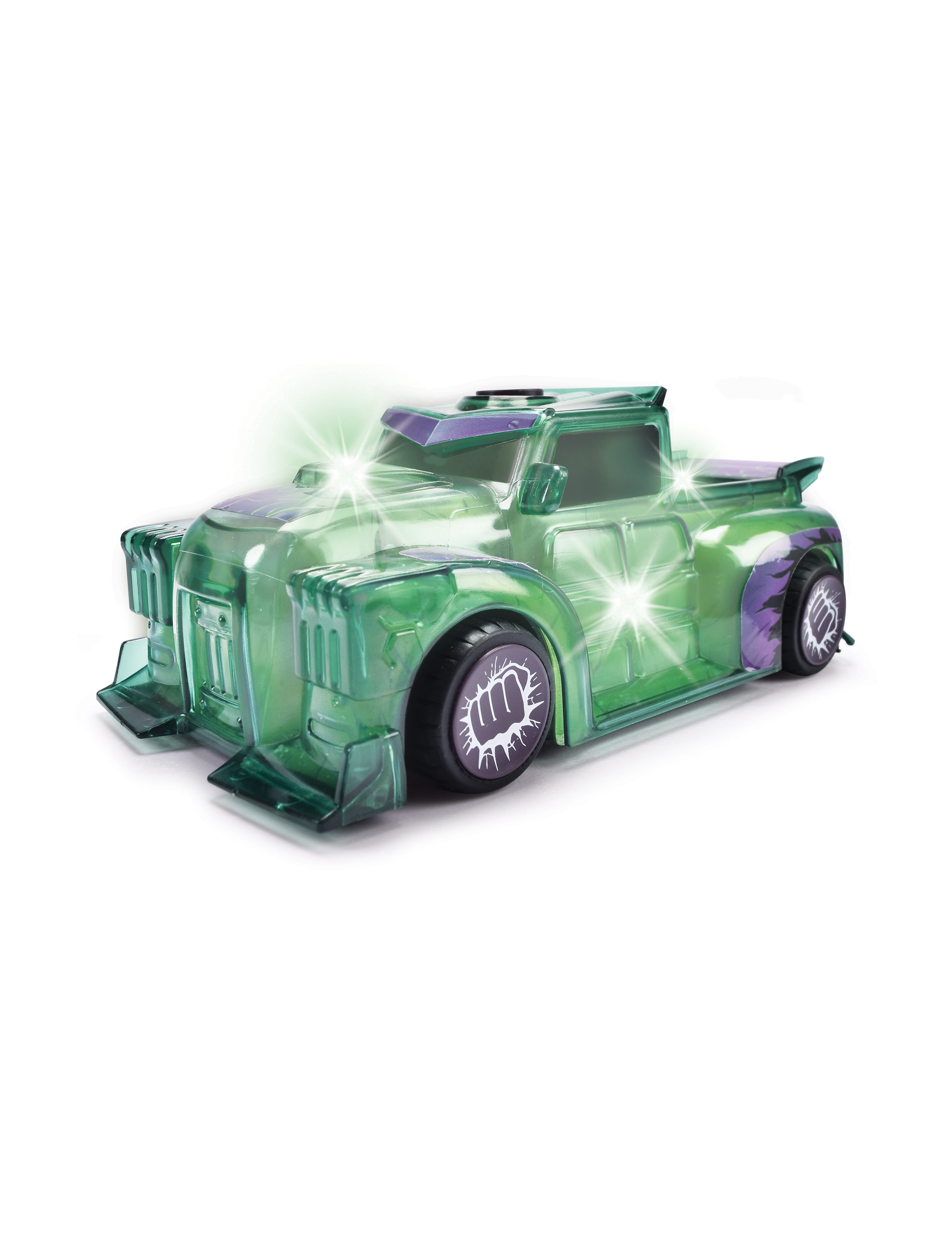 Jada Toys Marvel Light Hero Hulk 1:32, Børn, Toy Cars, Multi/mønstret, Str: ONE SIZE