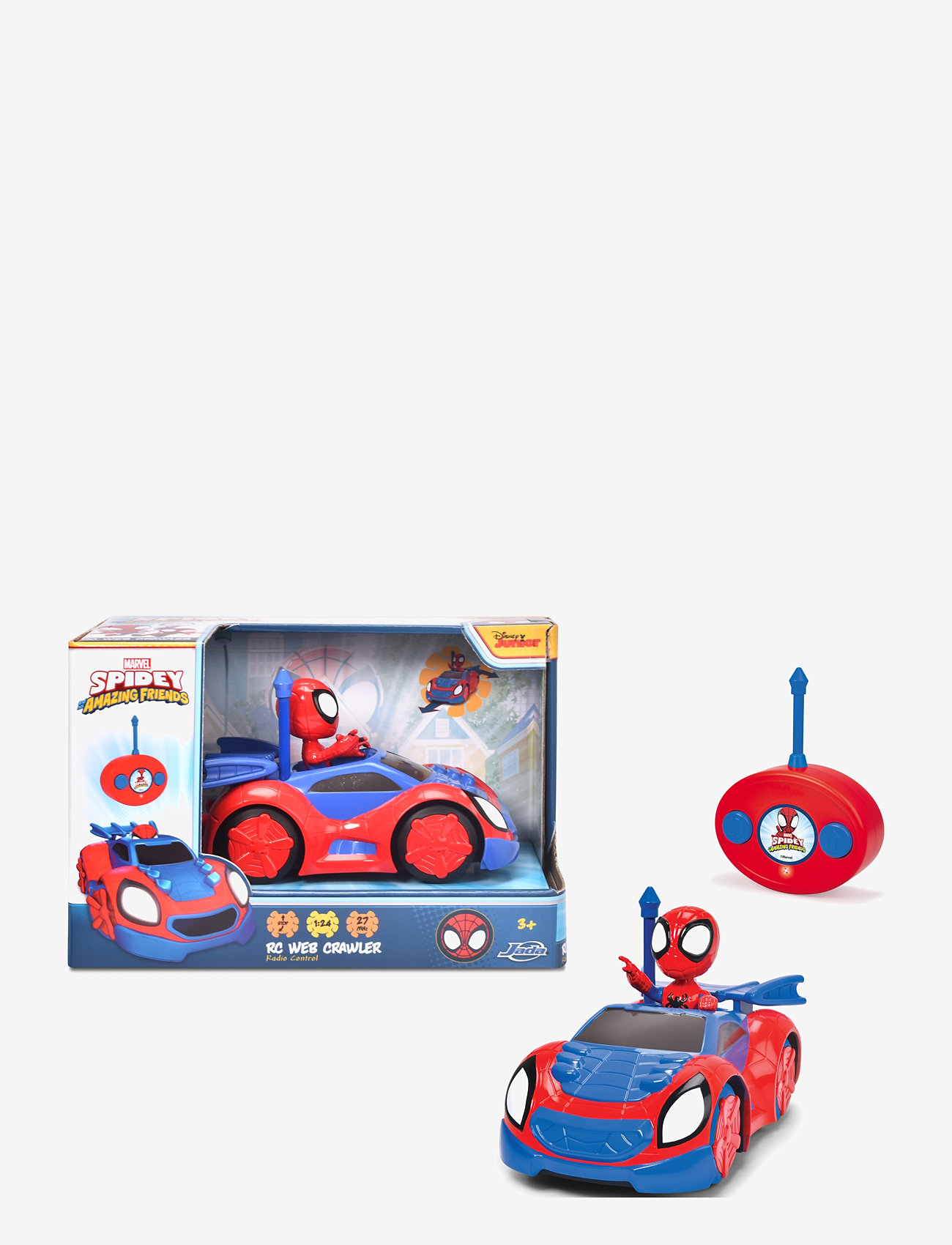 Jada Toys - RC Spidey Web Crawler - julegaver under 500kr - blue - 4