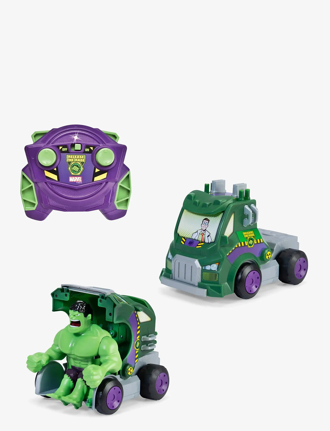 Jada Toys - RC Smash Up Hulk 1:24 - byggmaskiner - multicolor - 1