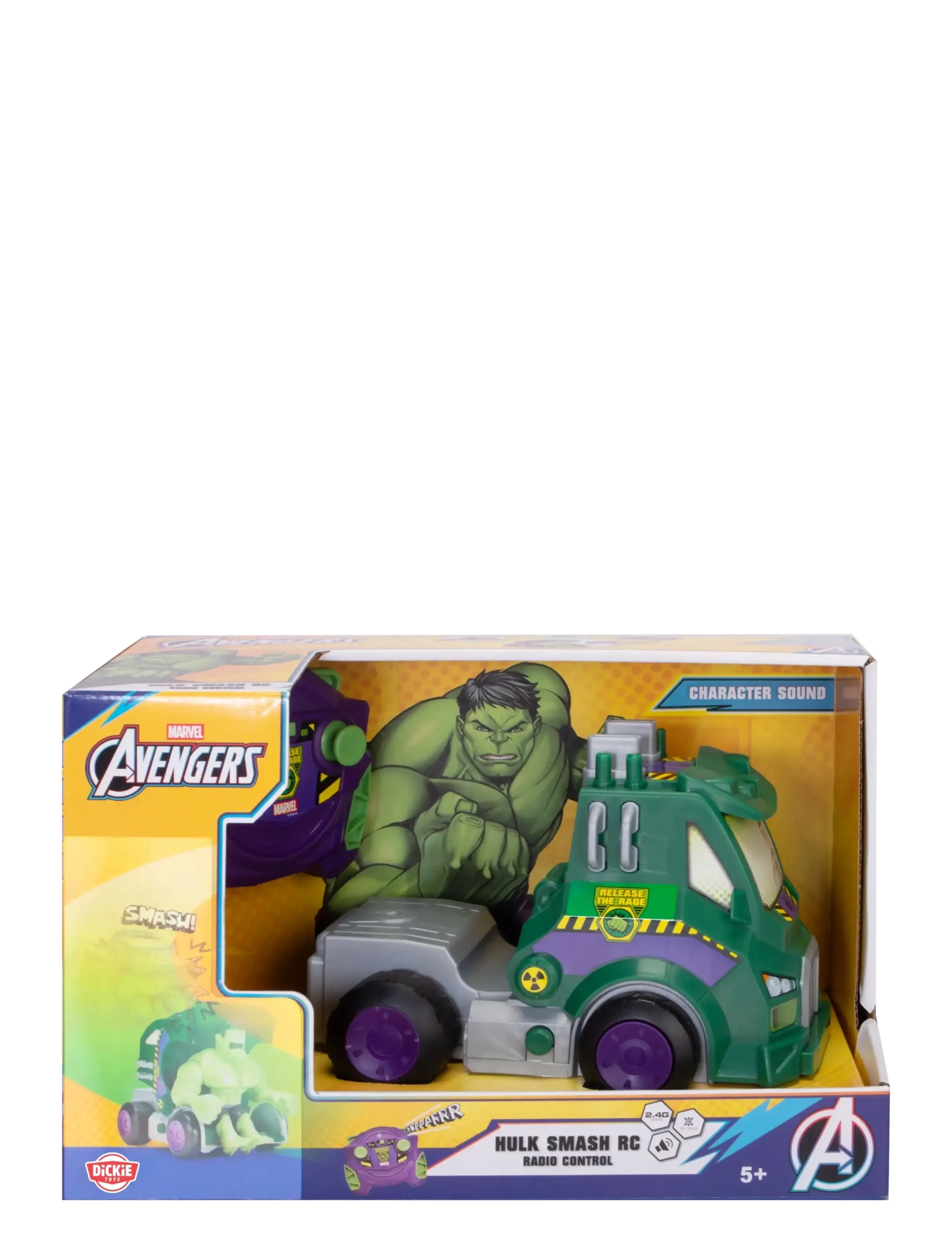 Jada Toys - RC Smash Up Hulk 1:24 - leksaksfordon - multicolor - 2