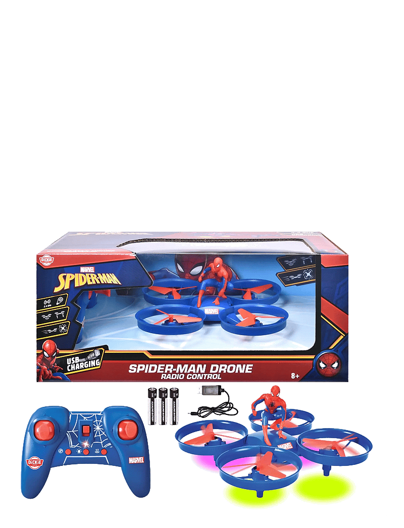 Jada Toys - RC Spider-Man Drone, RTR - ferngesteuertes spielzeug - multicolor - 2