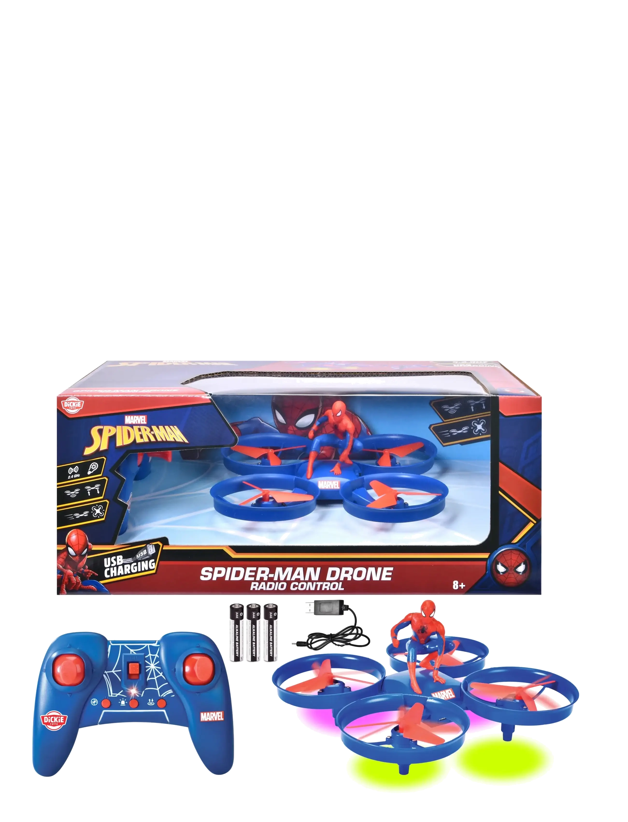 Jada Toys - RC Spider-Man Drone, RTR - multicolor - 2