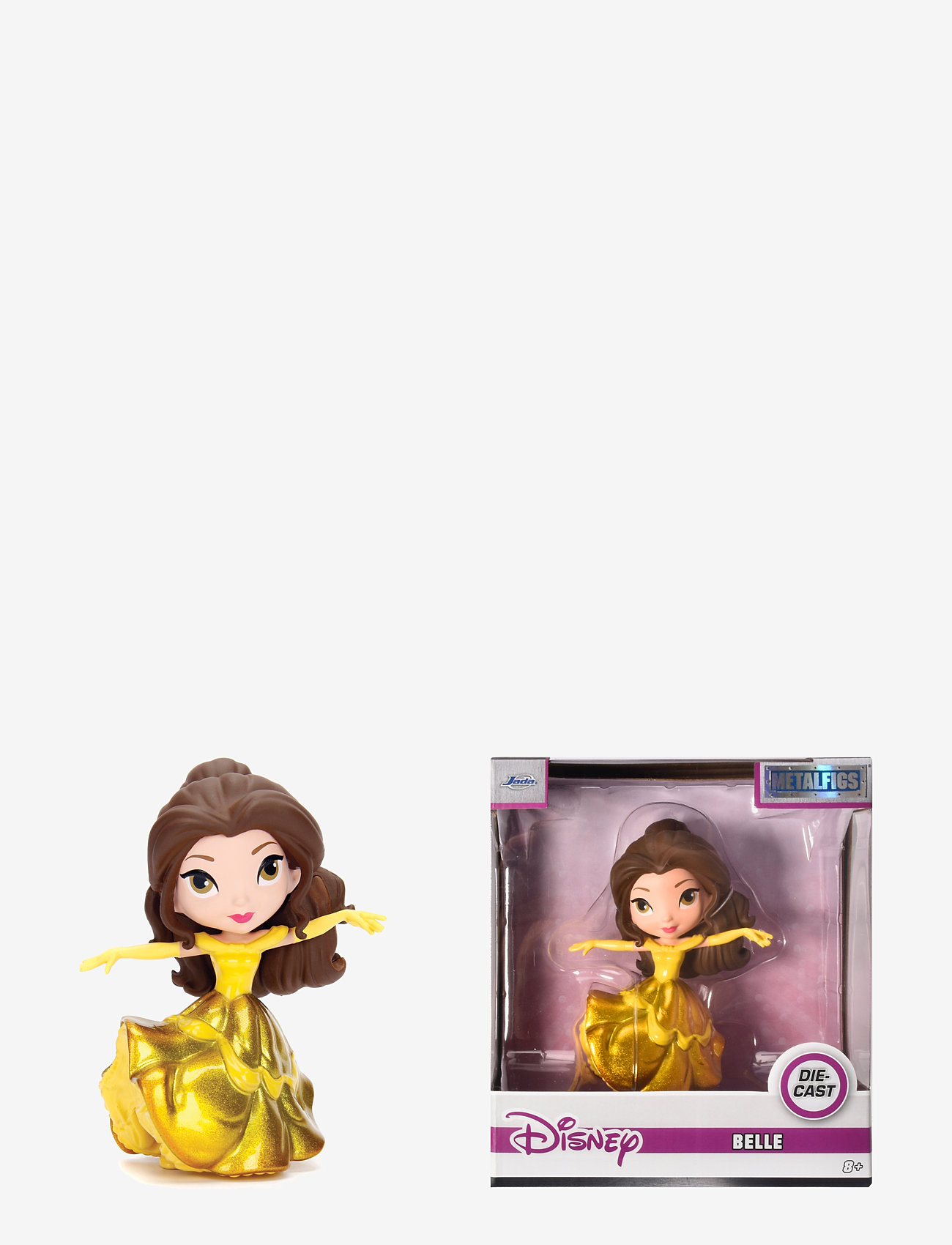 Jada Toys - Disney Princess Gold Gown Belle 4"Figure - film- & eventyrsfigurer - yellow - 1