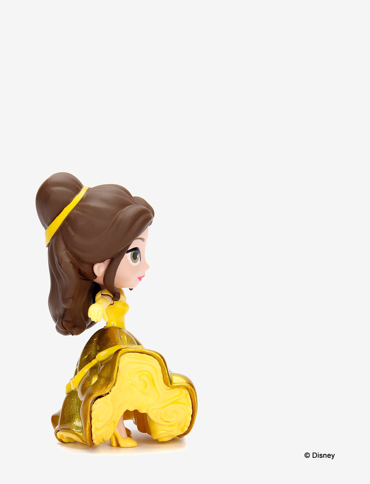 Jada Toys - Disney Princess Gold Gown Belle 4"Figure - film- & eventyrsfigurer - yellow - 5