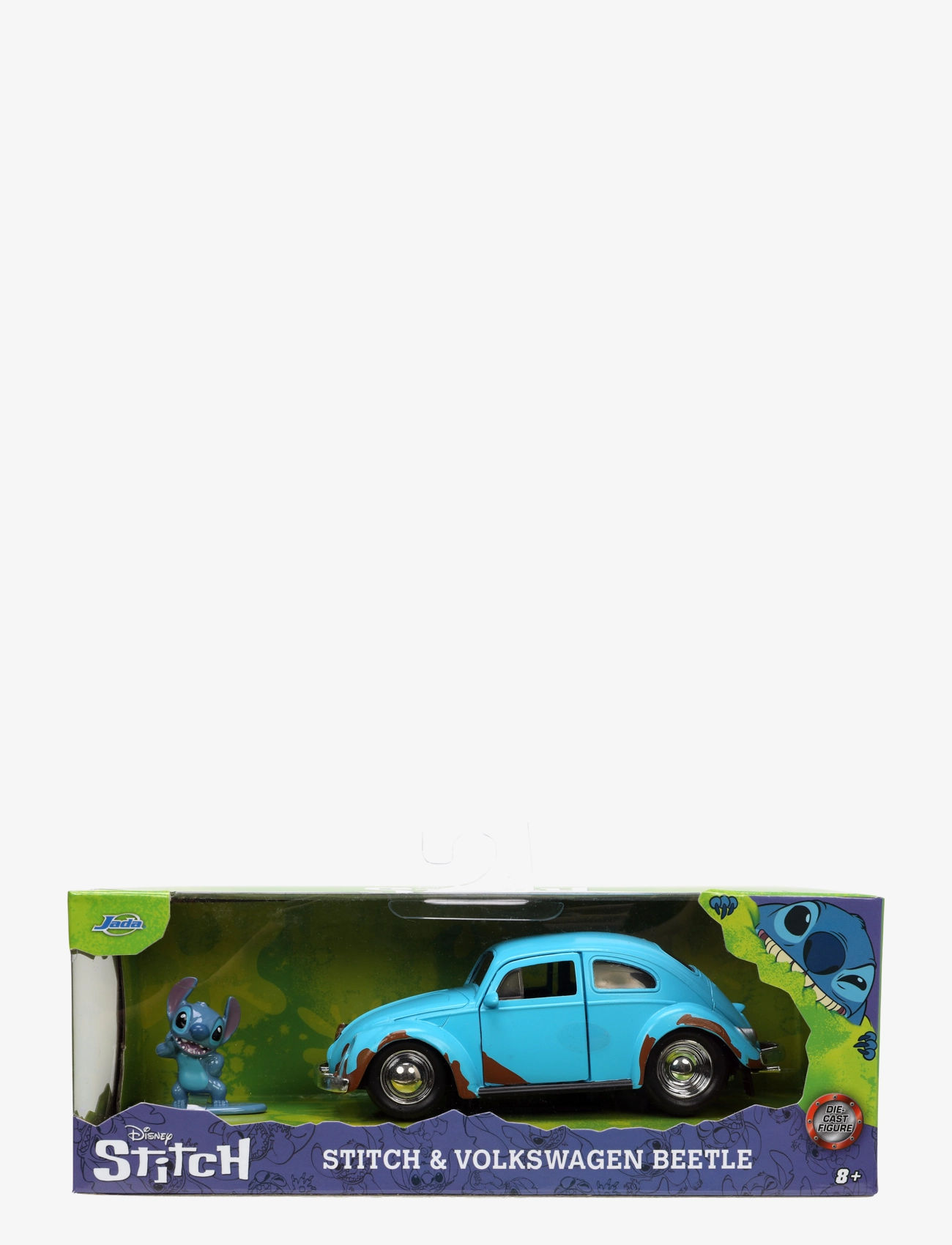 Jada Toys - Disney Lilo and Stitch 1959 VW Beetle, 1:32 - mänguautod - blue - 4