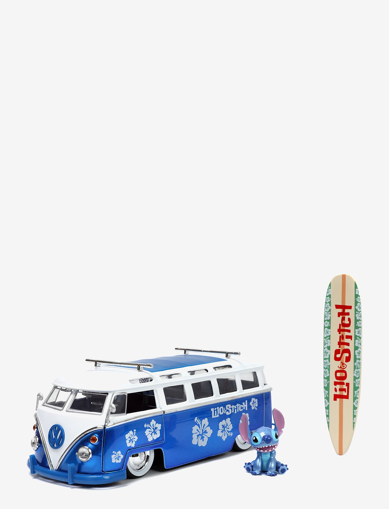 Jada Toys - Stitch Van with Figure, 1:24 - legesæt - blue - 1