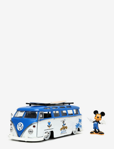 Disney VW Folkevognbuss med Mikke Mus Figur 1:24, Jada Toys