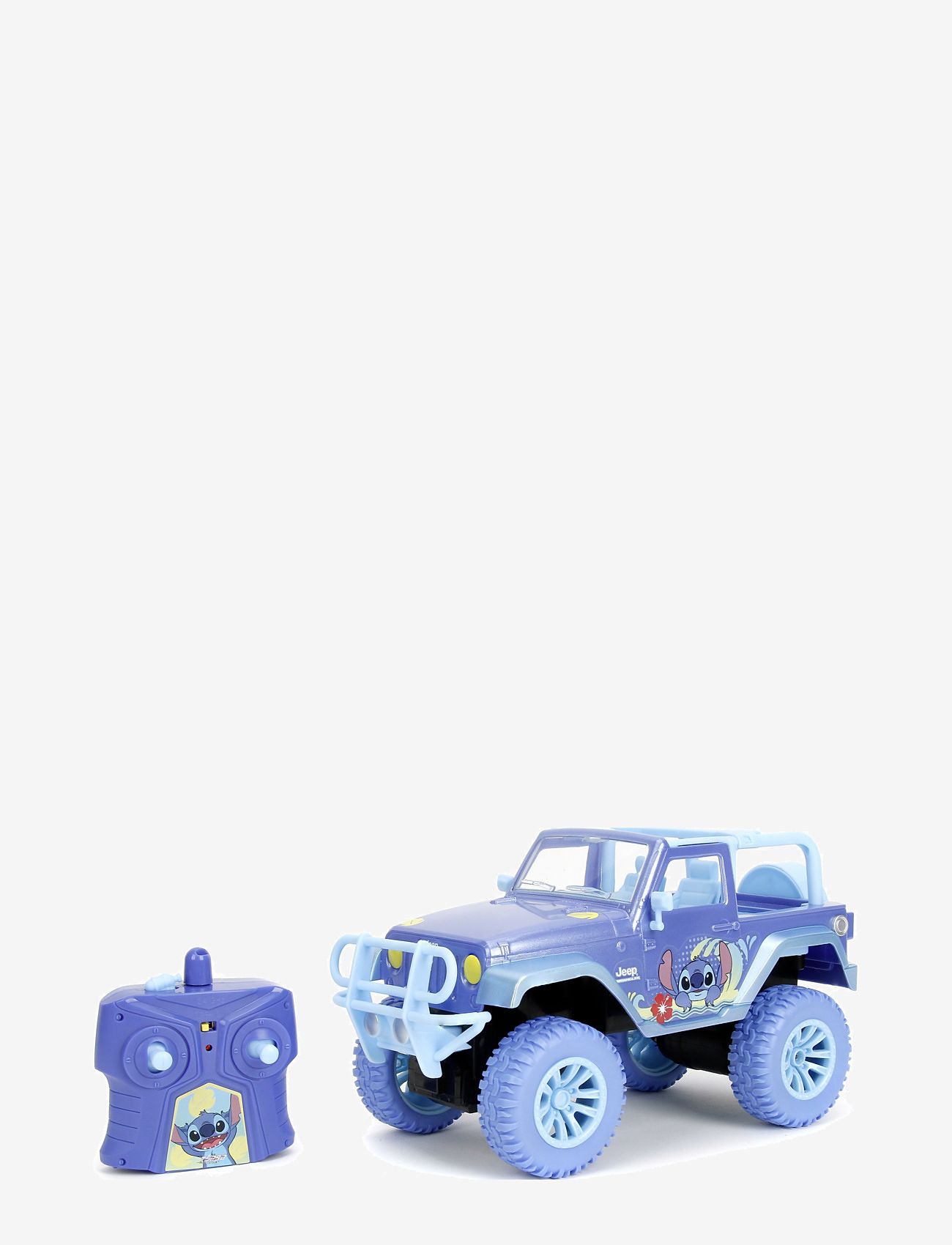 Jada Toys - Disney Stitch Radiostyrd Jeep 1:16 - remote controlled toys - multi coloured - 0