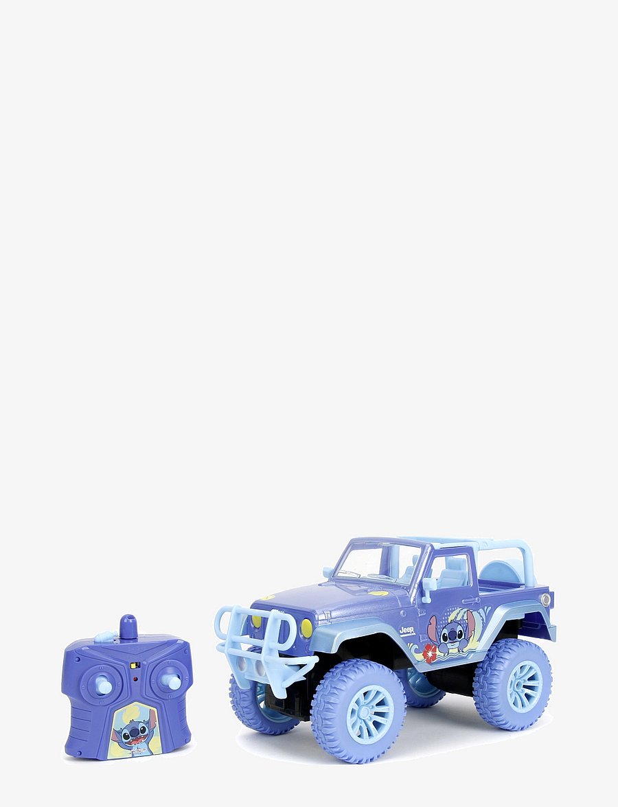Jada Toys - Disney Stitch Radiostyrd Jeep 1:16 - puldiga mänguasjad - multi coloured - 0