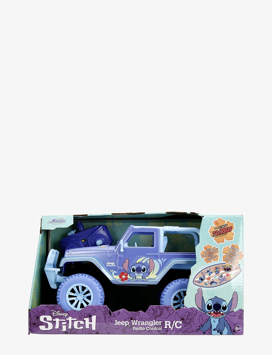 Jada Toys - Disney Stitch Radiostyrd Jeep 1:16 - puldiga mänguasjad - multi coloured - 2