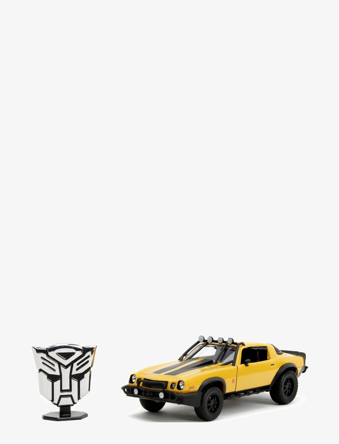 Jada Legetøj Jada Legetøj Transformers Bumblebee Bil (T7) 1:24, One Size, Yellow, Legetøjskøretøjer > Lastbiler, Børn