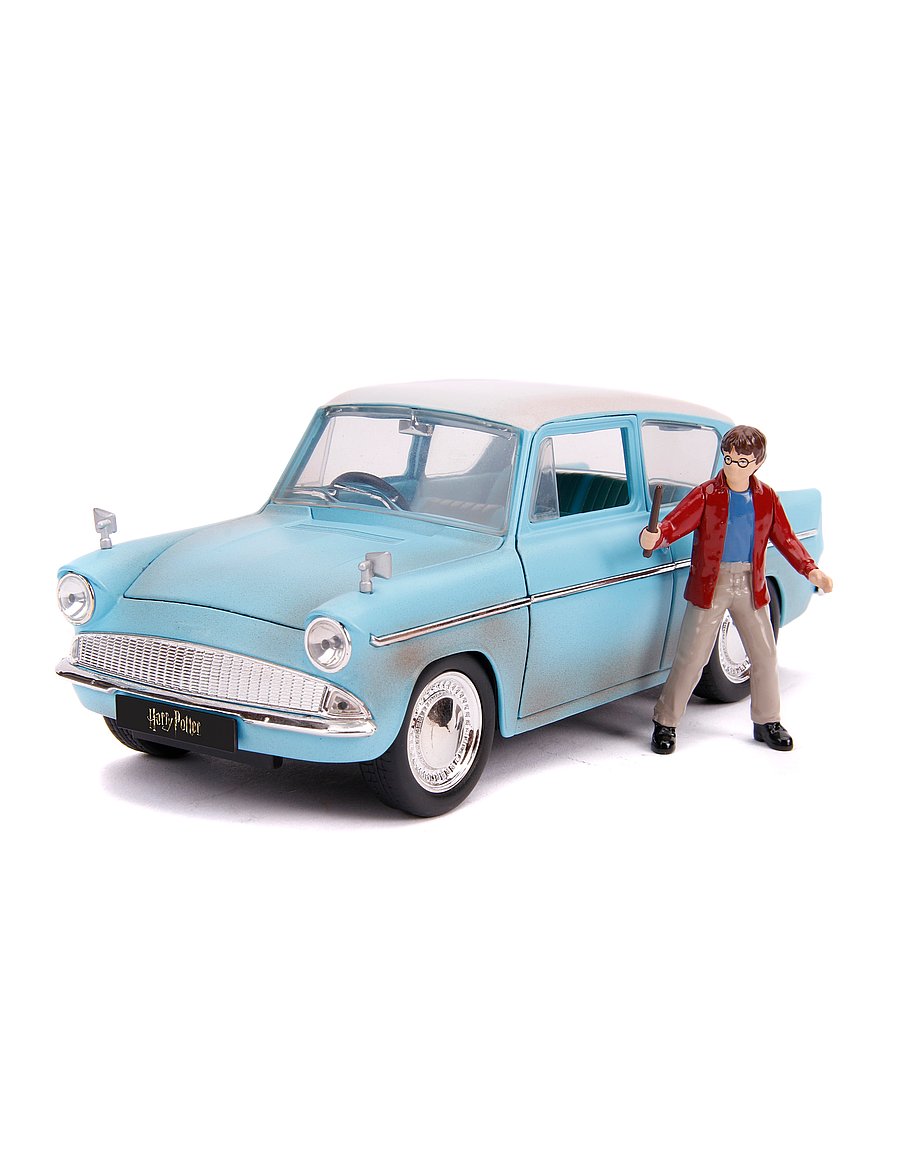Jada Toys - Harry Potter 1959 Ford Anglia 1:24 - mängukomplektid - blue - 0