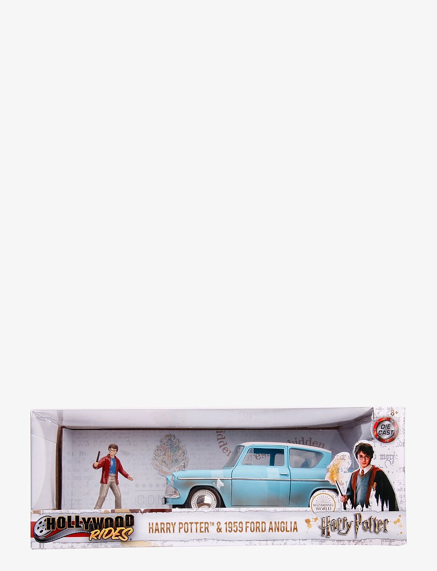Jada Toys - Harry Potter 1959 Ford Anglia 1:24 - mängukomplektid - blue - 3