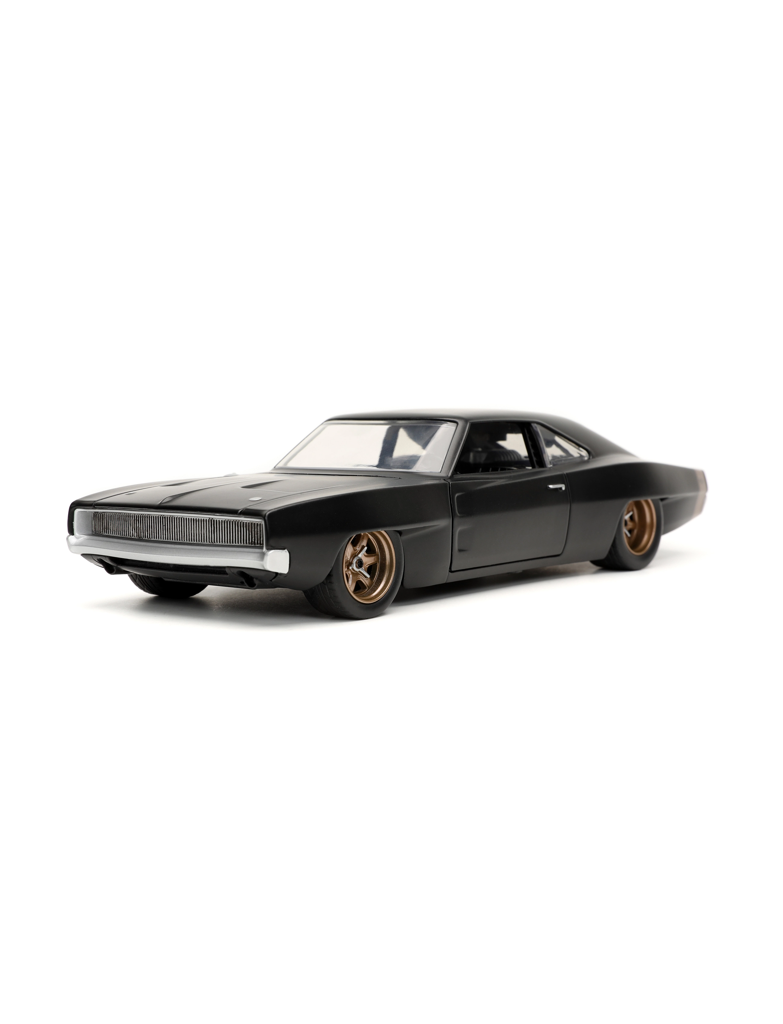 Jada Toys Fast & Furious 1968 Dodge Charger 1:24 - Legetøjsbiler & Køretøjer - BLACK / black