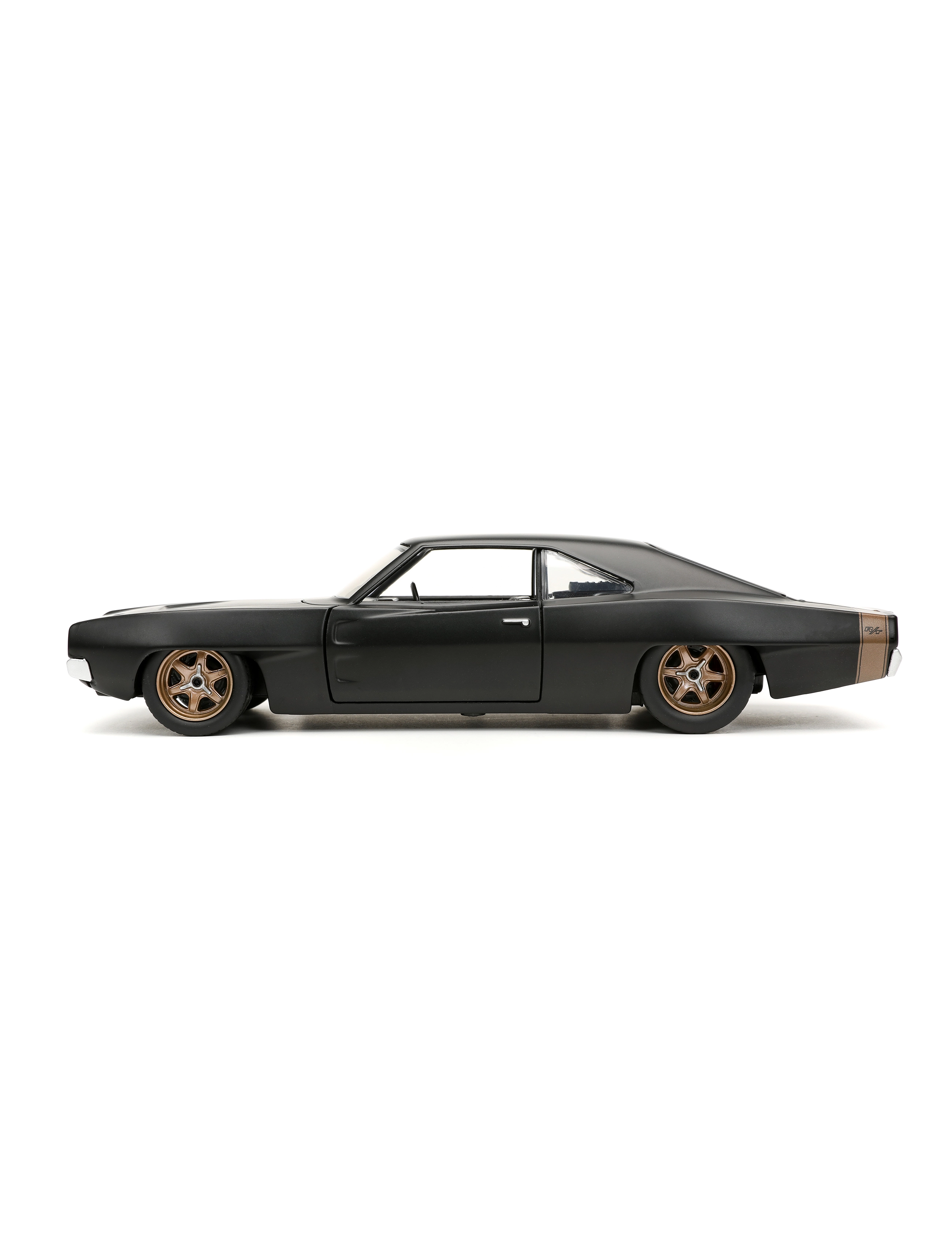 Jada Toys - Fast & Furious 1968 Dodge Charger 1:24 - legetøjsbiler - black - 4