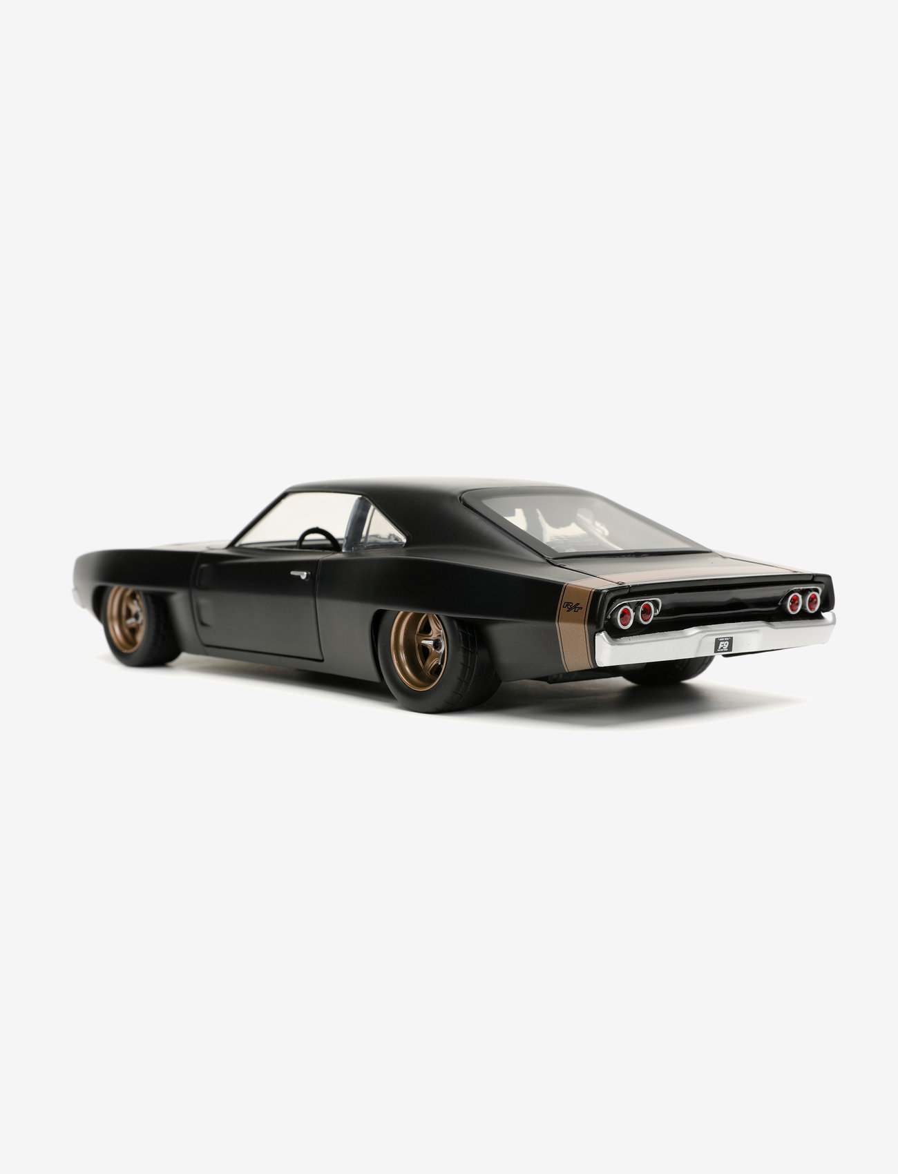 Jada Toys - Fast & Furious 1968 Dodge Charger 1:24 - legetøjsbiler - black - 5
