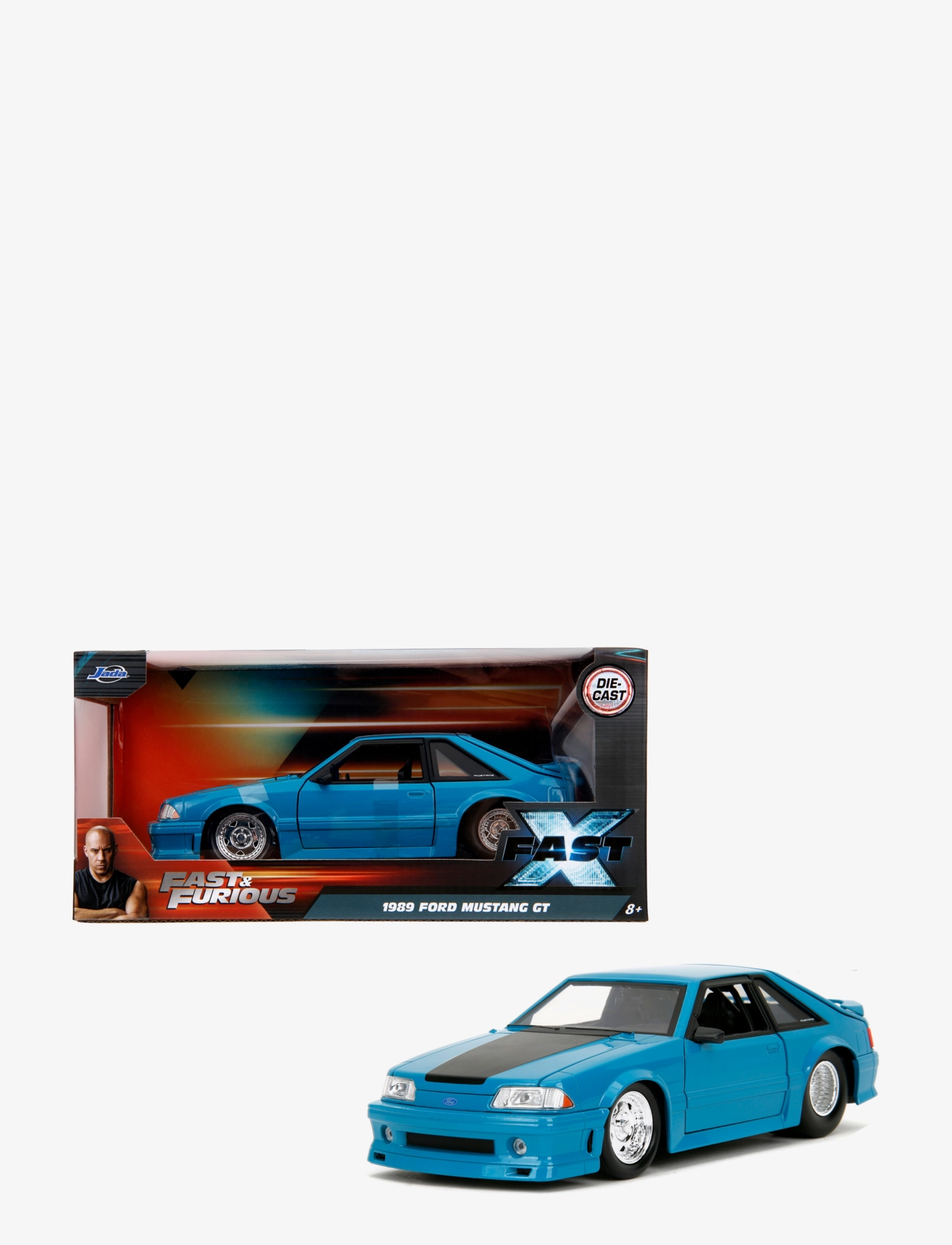 Jada Toys - Fast & Furious Car Ford Mustang GT 1:24 - blue - 1
