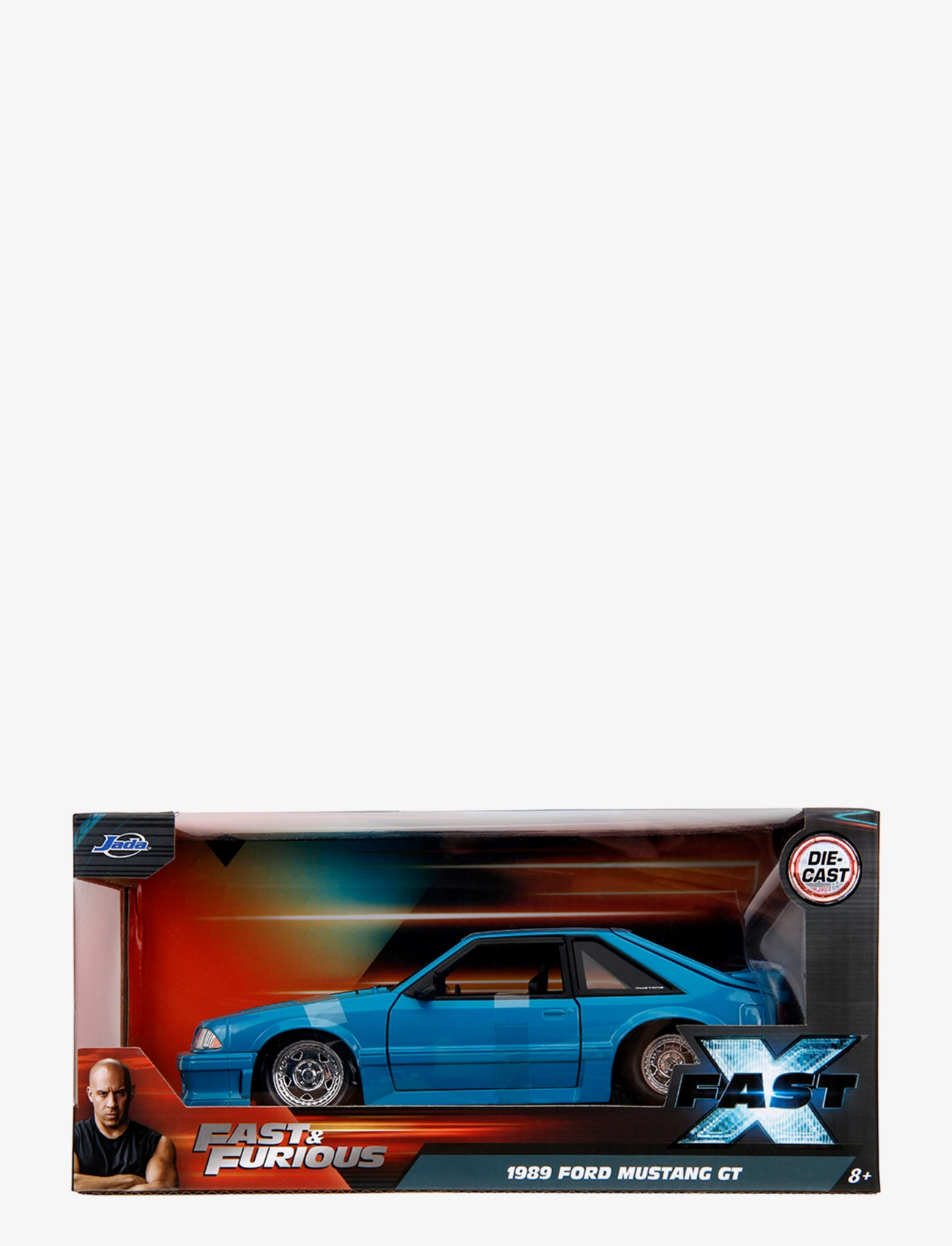 Jada Toys - Fast & Furious Car Ford Mustang GT 1:24 - blue - 2