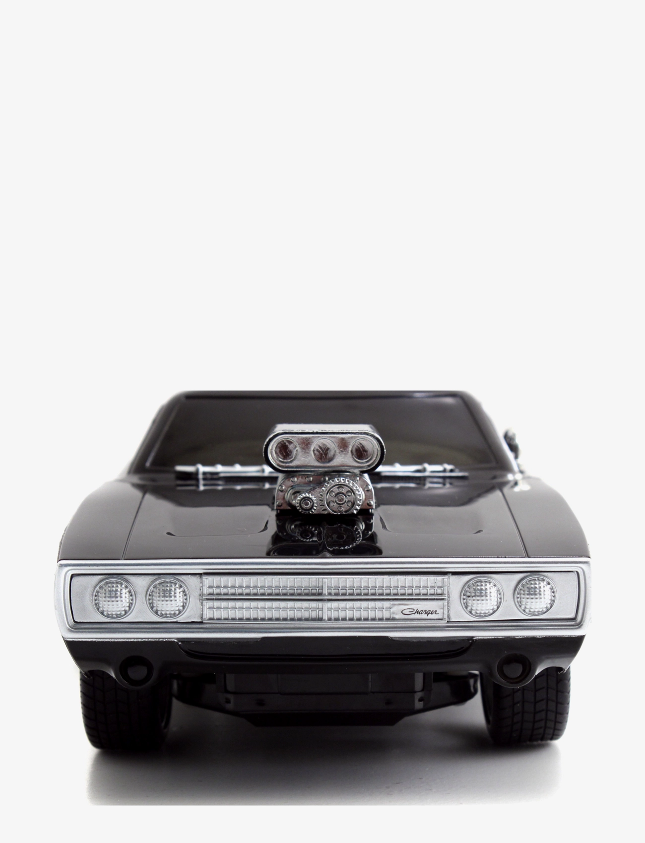 Jada Toys - Fast & Furious Radio Controlled Car 1970 Dodge Charger, 1:12 - black - 3