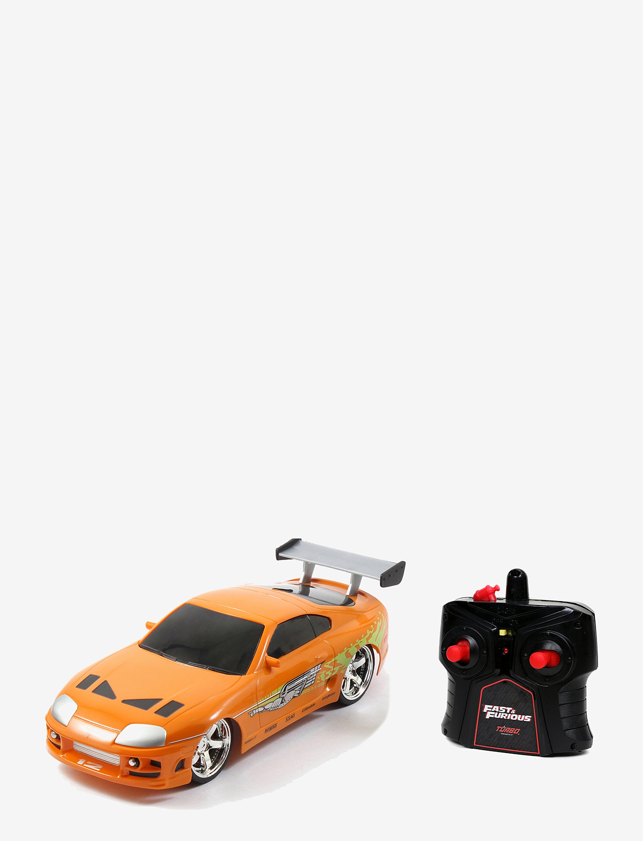 Jada Toys - Fast & Furious Radio Controlled Car Brian's Toyota, 1:16 - ferngesteuertes spielzeug - orange - 1