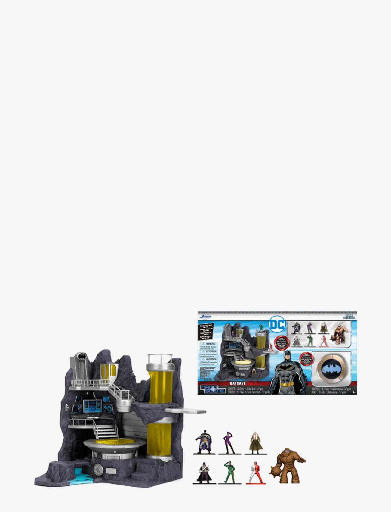 Jada Toys - Batman Leksett Batcave Nano - lekesett - multicolor - 0