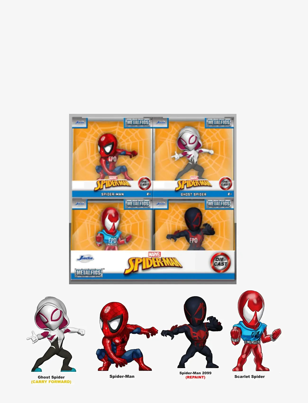 Jada Toys - Marvel Samlarfigur, 6,5 cm, Wave 4 - elokuvat ja tarinahahmot - multi coloured assorted - 0