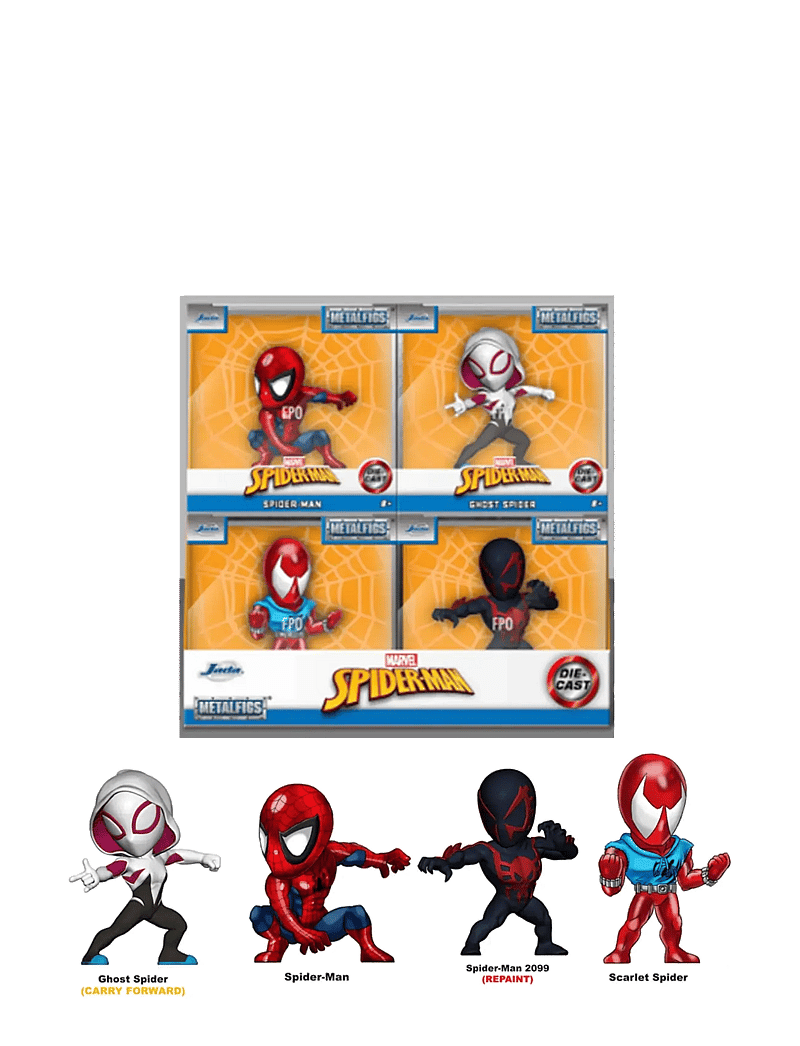 Jada Toys - Marvel Samlarfigur, 6,5 cm, Wave 4 - elokuvat ja tarinahahmot - multi coloured assorted - 0