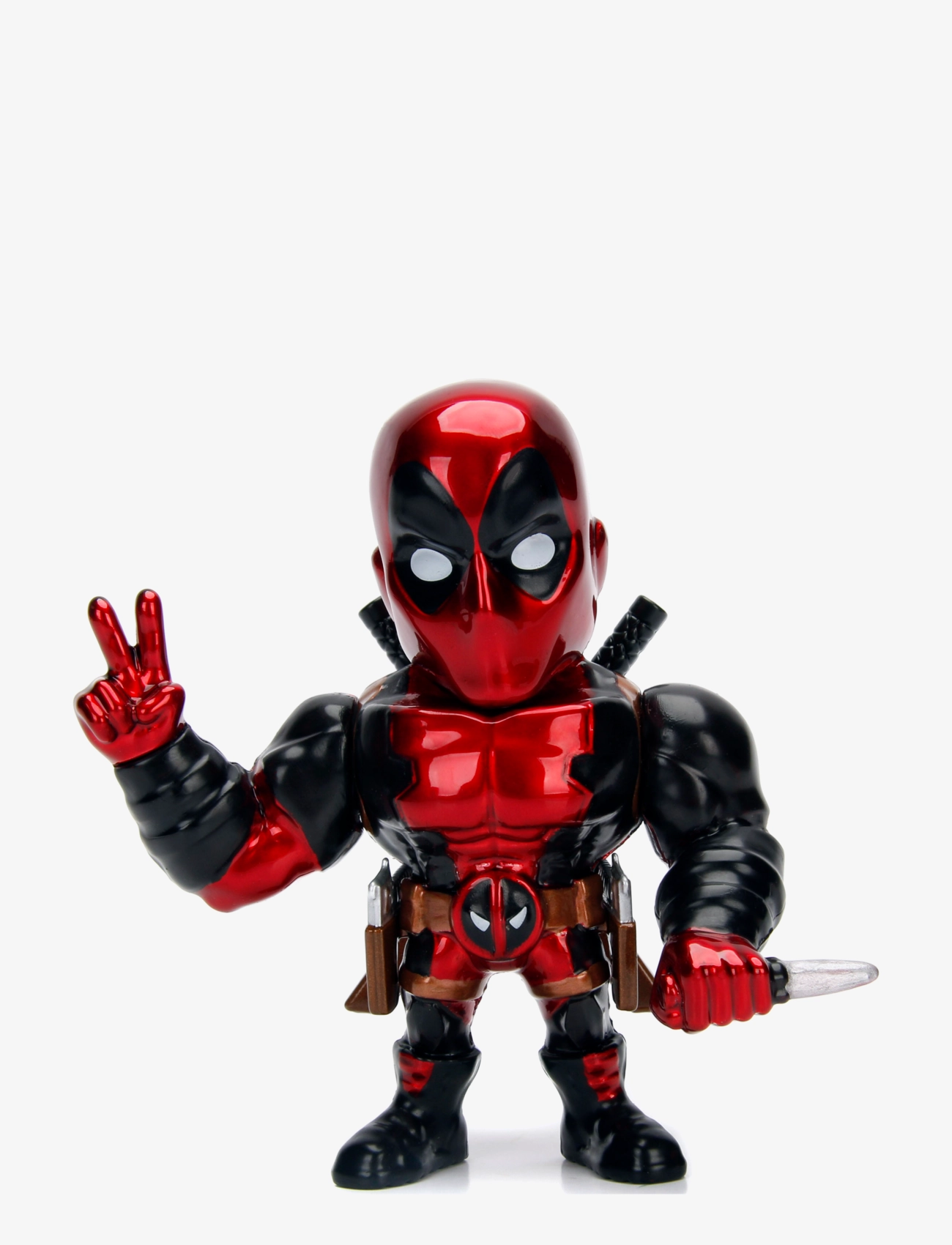 Jada Toys Marvel 4" Deadpool Figure, Børn, Action Figures, Multi/mønstret, Str: ONE SIZE