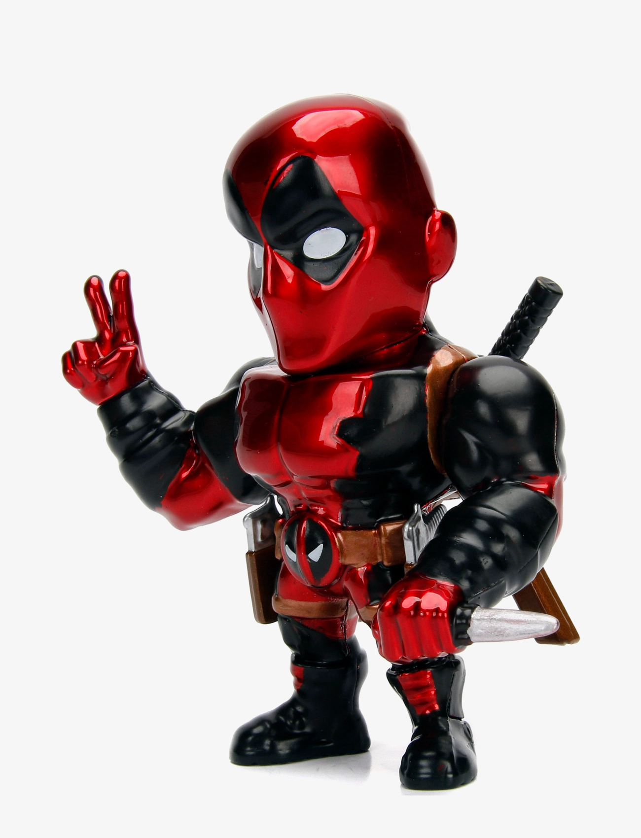 Jada Toys - Marvel 4" Deadpool Figure - die niedrigsten preise - red - 2