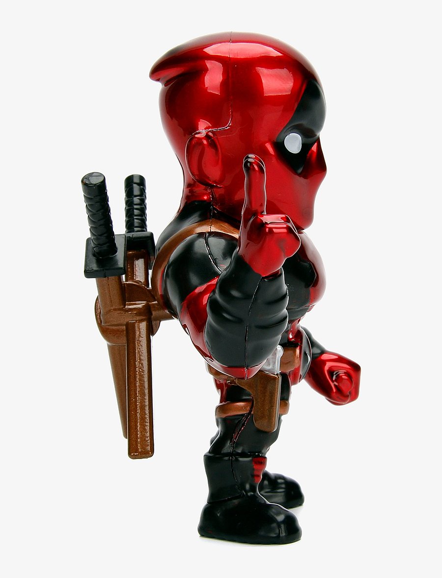Jada Toys - Marvel 4" Deadpool Figure - die niedrigsten preise - red - 5