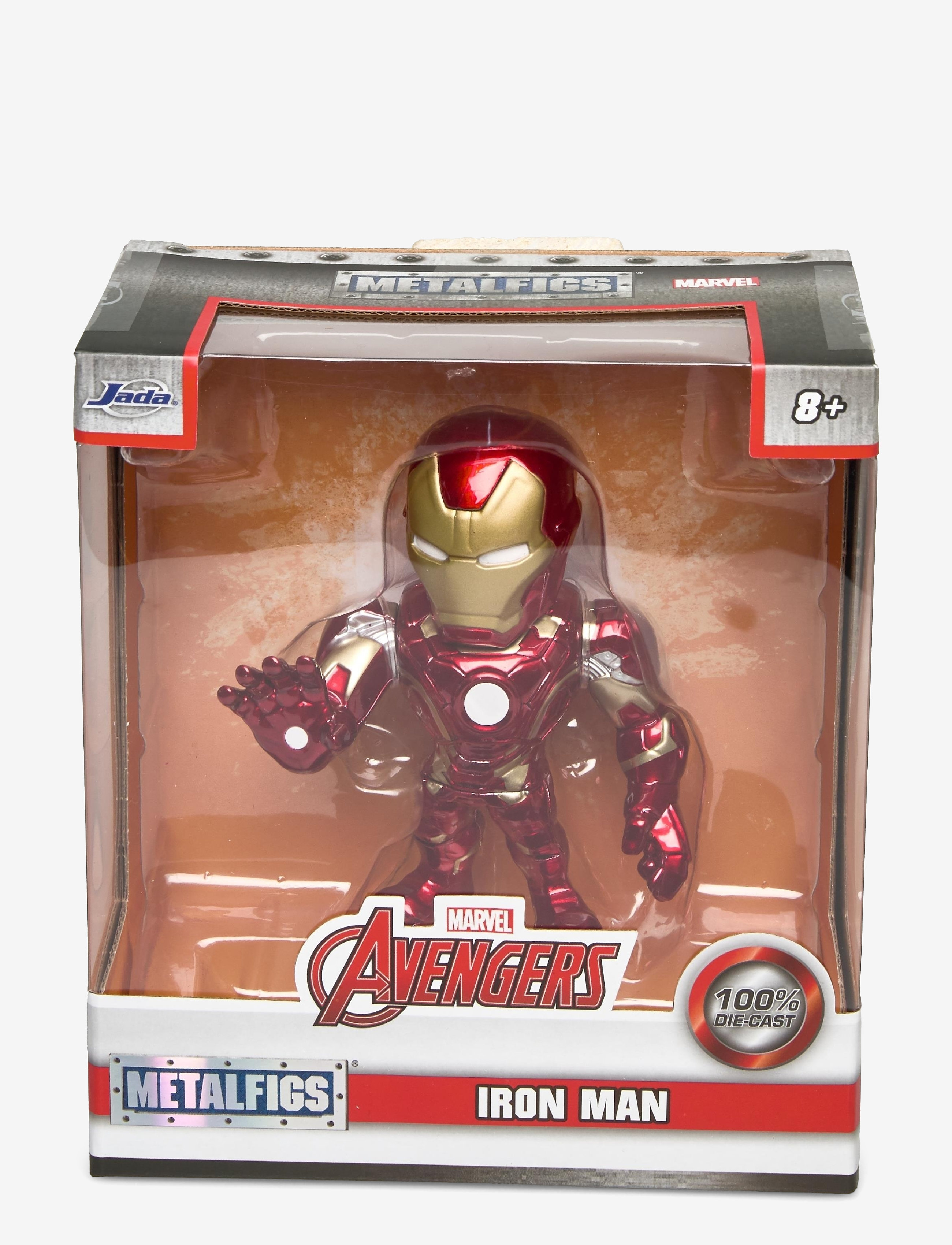 Jada Toys Marvel 4" Ironman Figure, Børn, Action Figures, Rød, Str: ONE SIZE