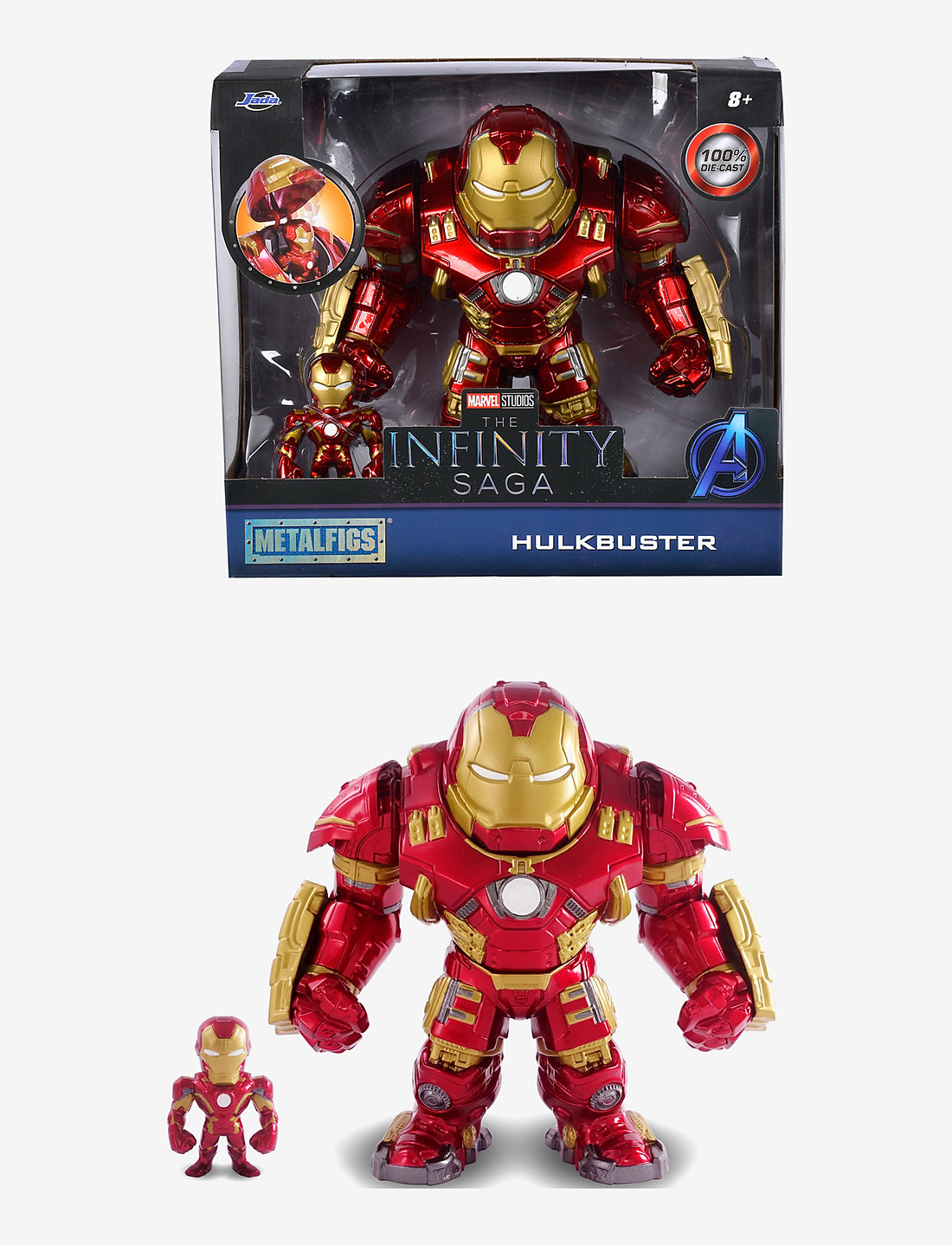 Jada Toys Marvel Hulkbuster Med Ironman Figur Leksaksset