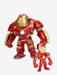 Jada Toys - Marvel Hulkbuster med Ironman Figur - action-figurer - red - 6