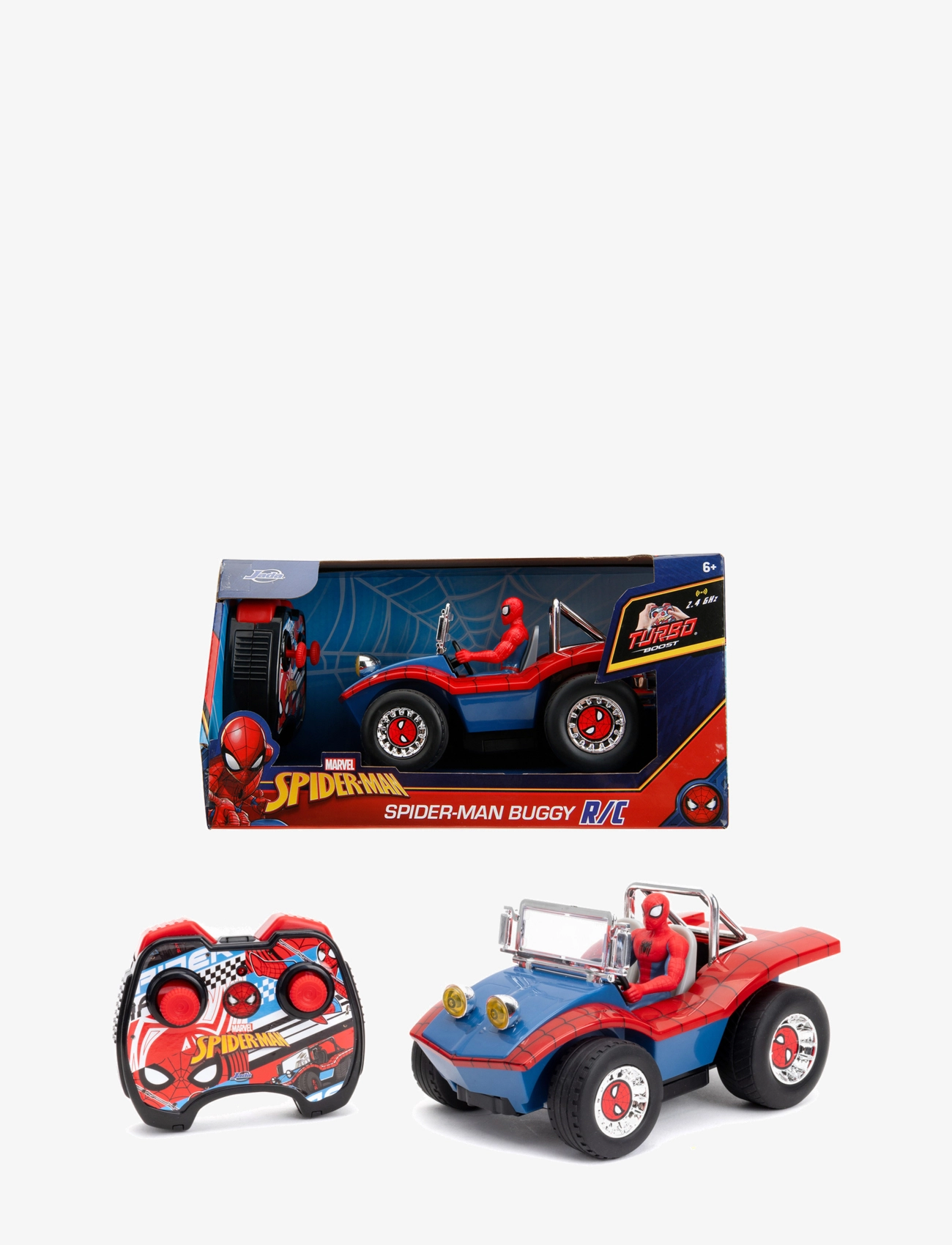 Jada Toys - Marvel Spider-Man Radiostyrd Buggy 1:24 - multi coloured - 1