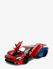 Jada Toys - Marvel Spider-Man 2017 Ford GT med Figur 1:24 - leksaksbilar - multi coloured - 7