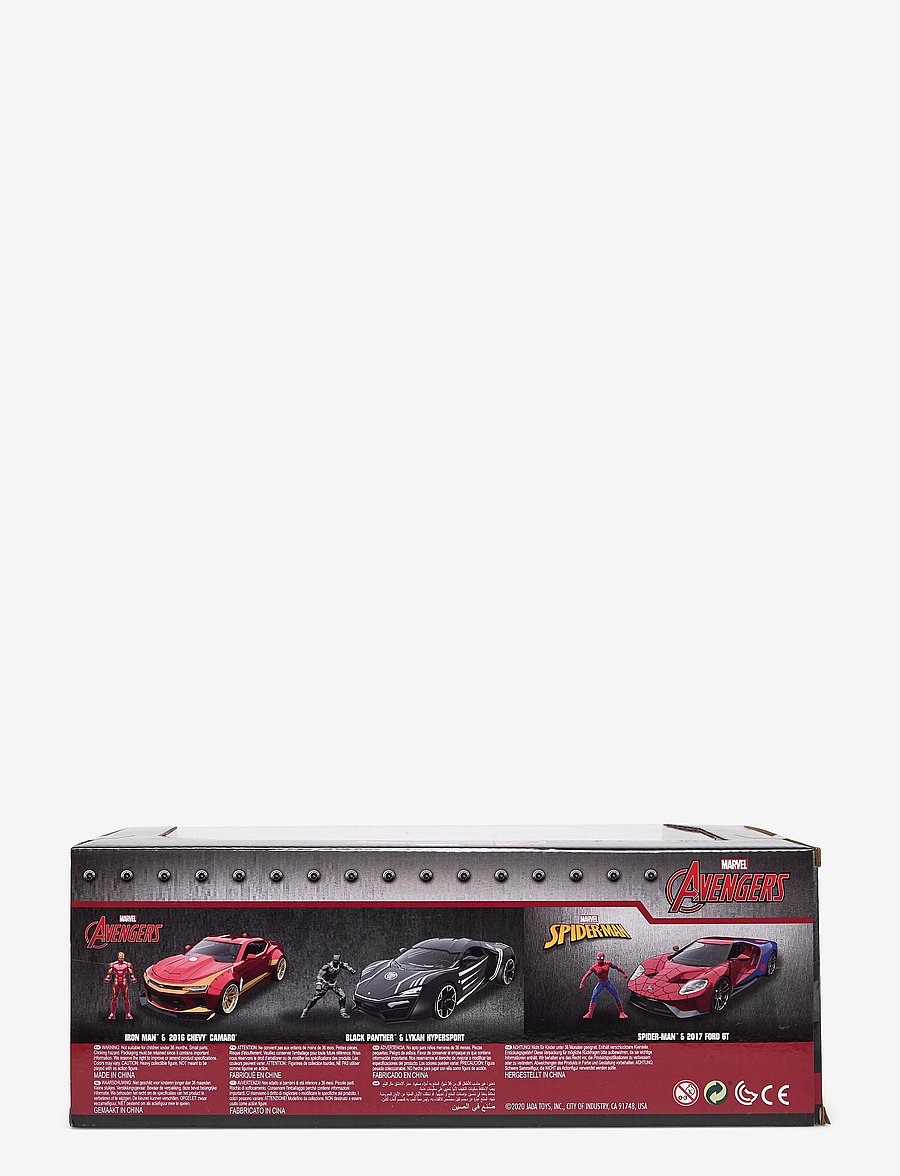 Jada Toys - Marvel Ironman 2016 Chevy Camaro SS 1:24 - toy cars - multi coloured - 1