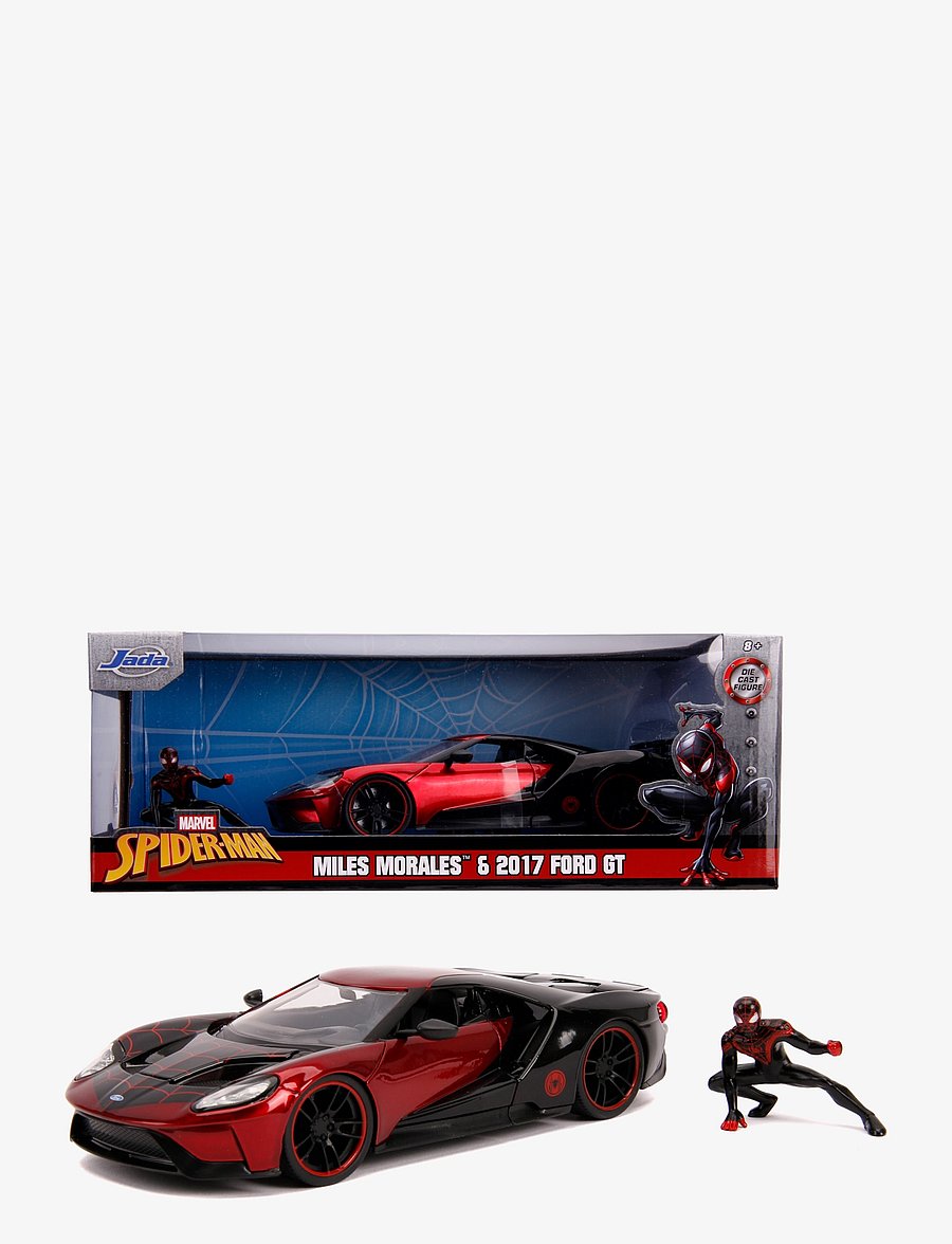 Jada Toys - Marvel Miles Morales 2017 Ford GT 1:24 - action-figuren - black - 2