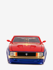 Jada Toys - Marvel Captain Marvel 1973 Ford Mustang Mach med Figur 1:24 - lekebiler - blue - 3