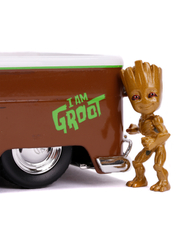 Jada Toys - Marvel Groot 1963 Bus Pickup 1:24 - karakterer fra filmer og eventyr - brown - 10