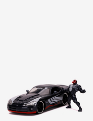 Jada Toys - Marvel Venom 2008 Dodge Viper 1:24 - laveste priser - black - 2